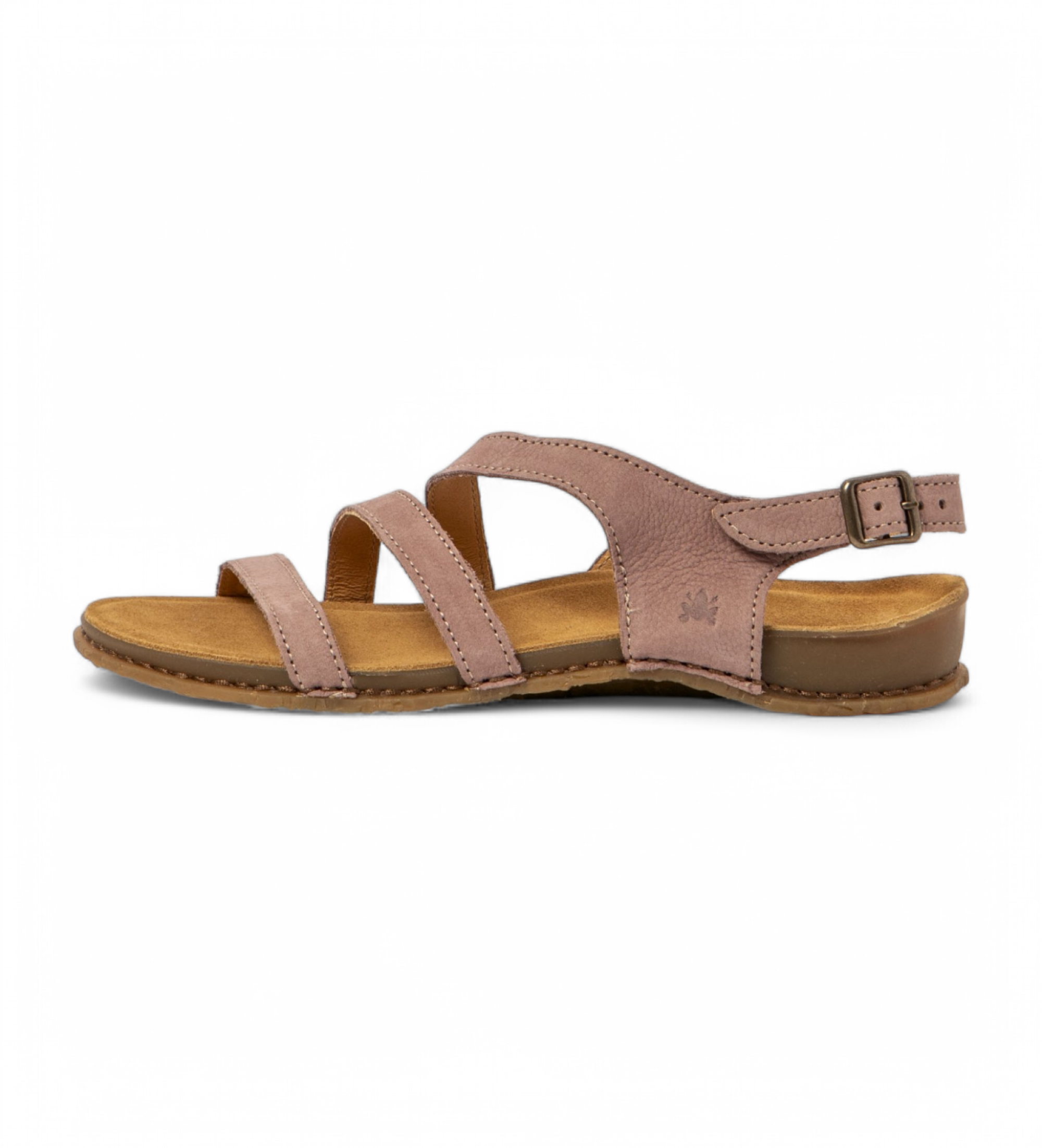 El Naturalista N5811 Sandali in pelle Panglao in rosso mattone