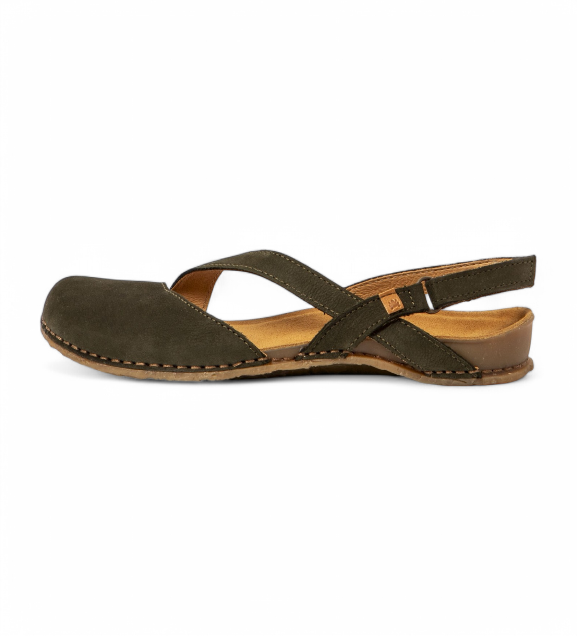El Naturalista Sandales en cuir N5813 Panglao vert