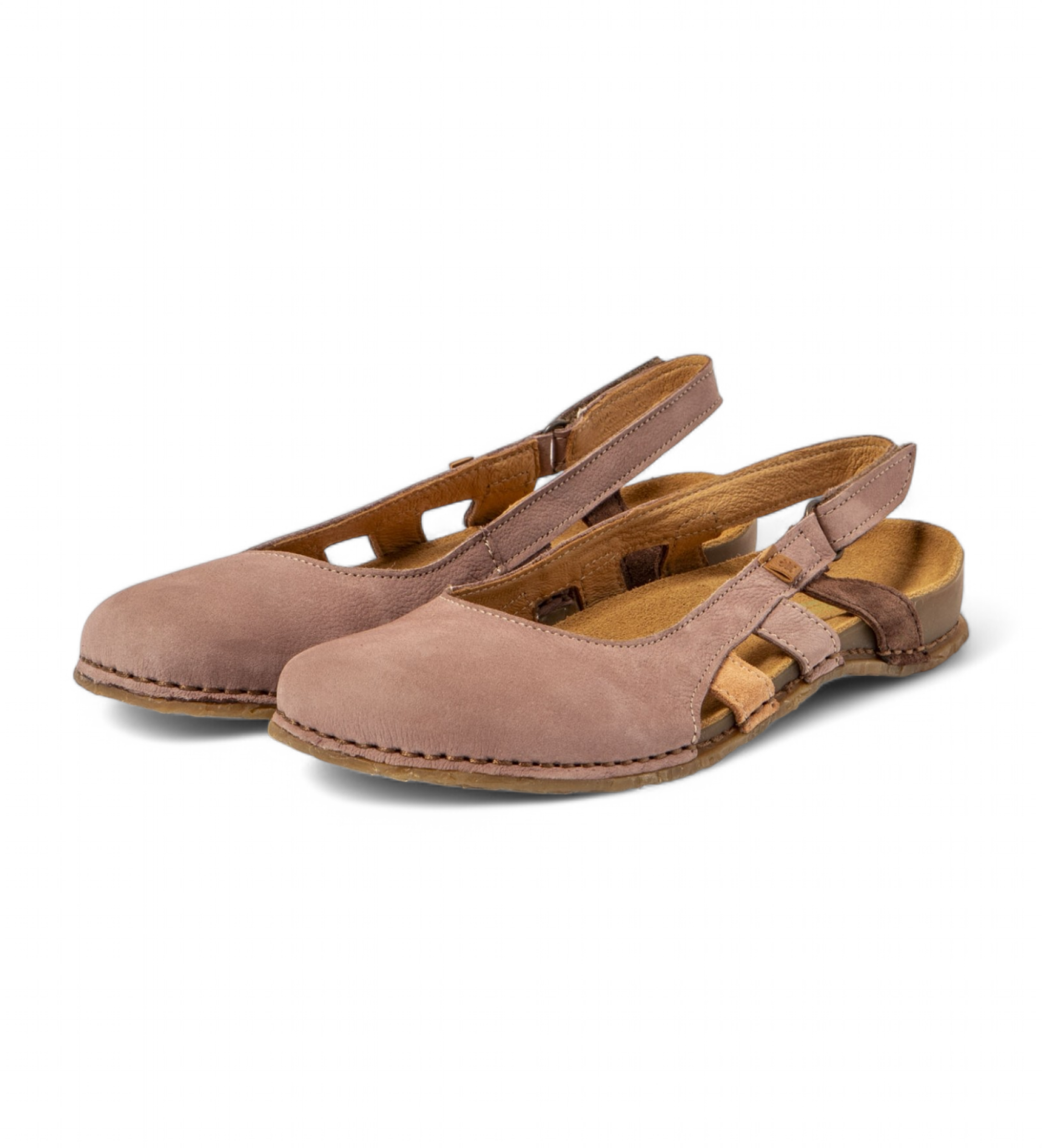 El Naturalista Sandales en cuir N5817 Panglao rouge roux
