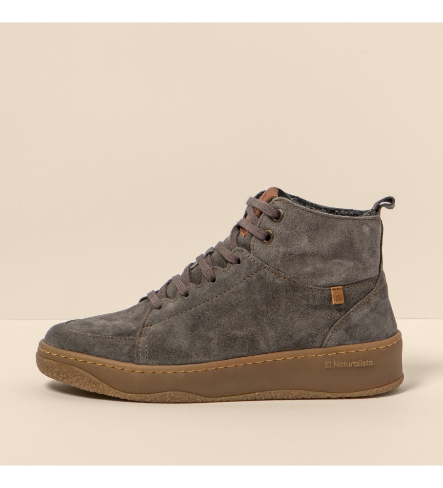 El Naturalista Botins em pele N5843 Geo cinzento