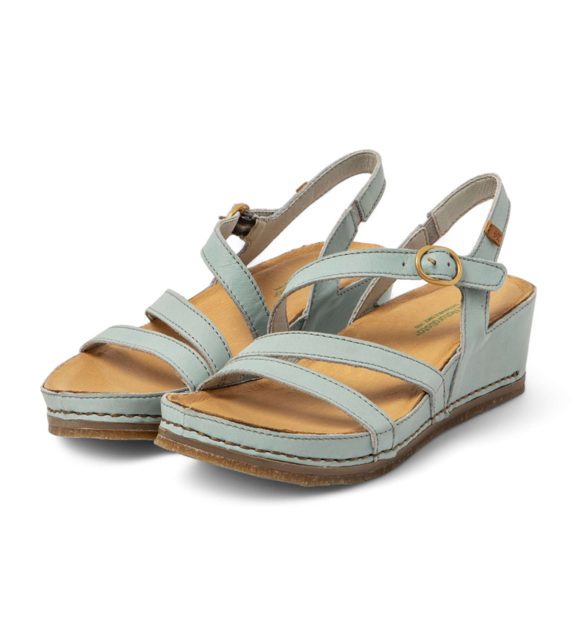 El Naturalista N5855 Sandali in pelle blu Picual 