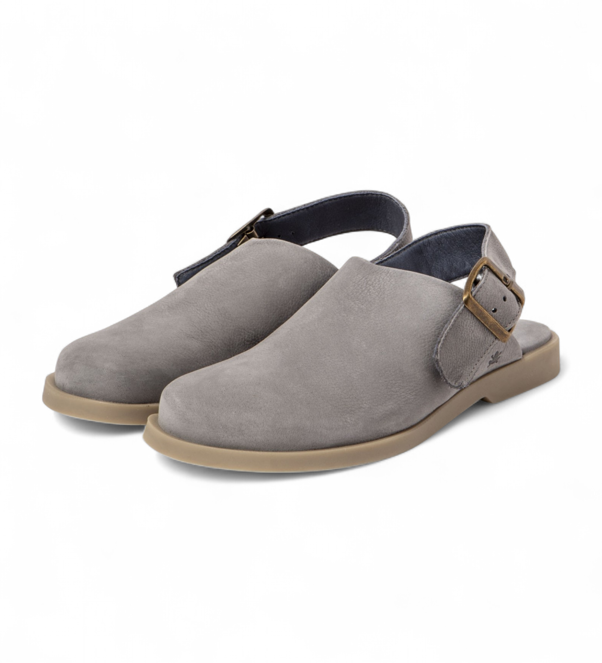 El Naturalista Skórzane buty N5871 Arenisca niebieski sandał