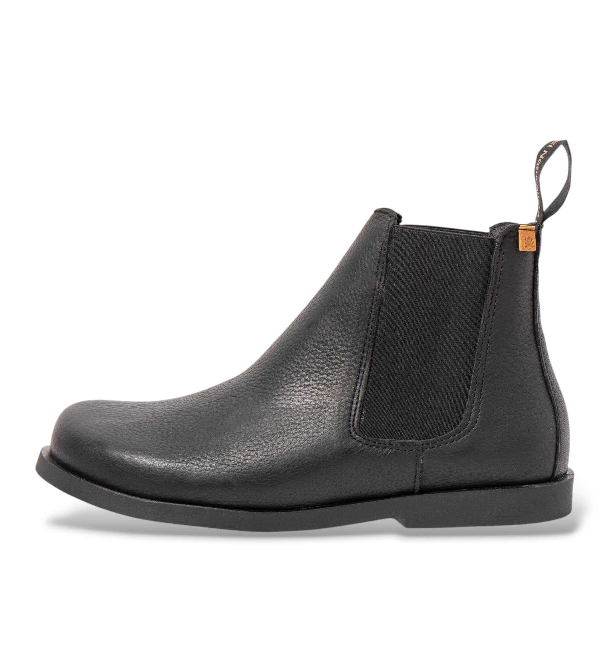 El Naturalista Sandstone black N5875 leather ankle boots