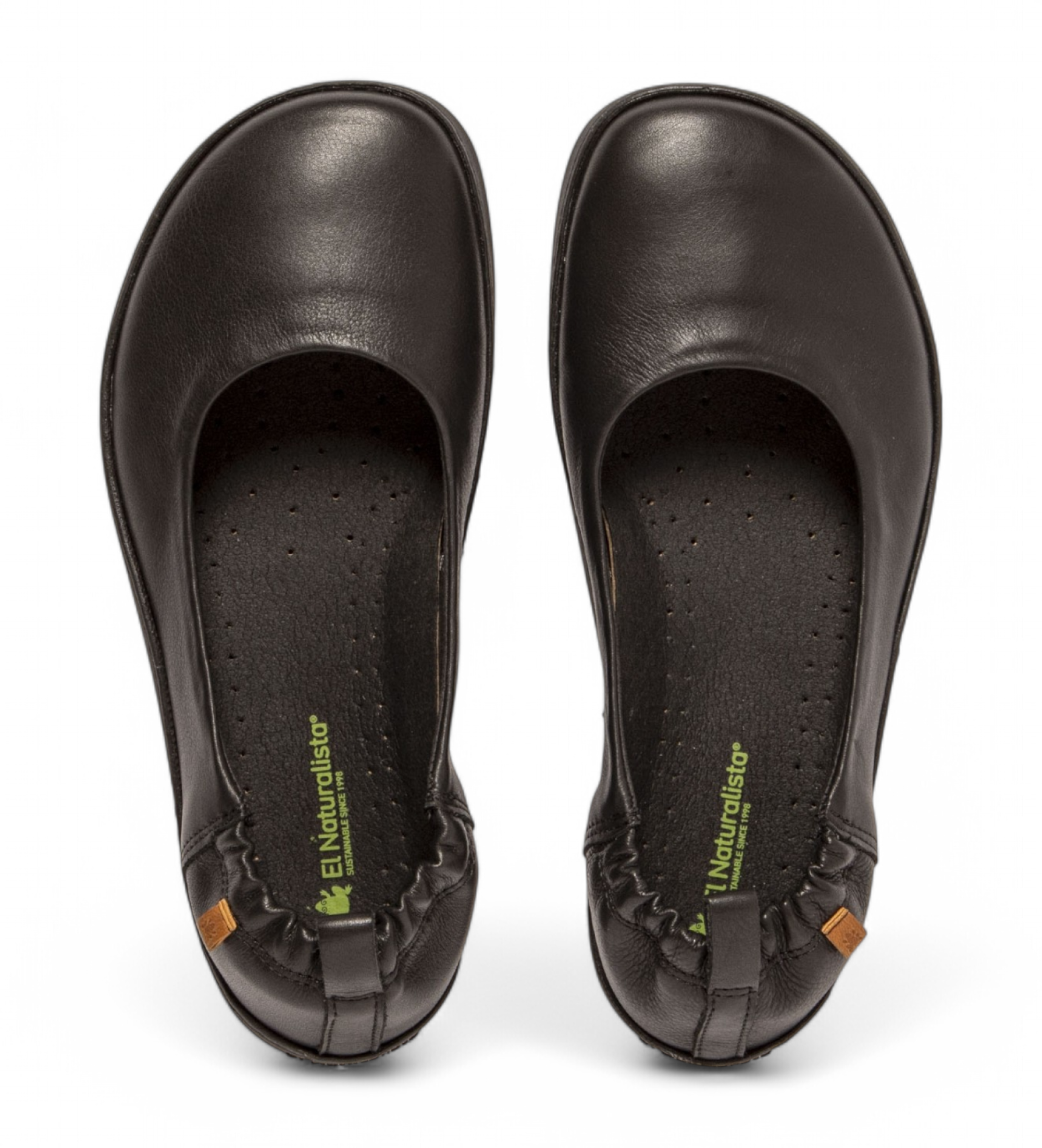 El Naturalista Bailarinas de piel N5912 negro