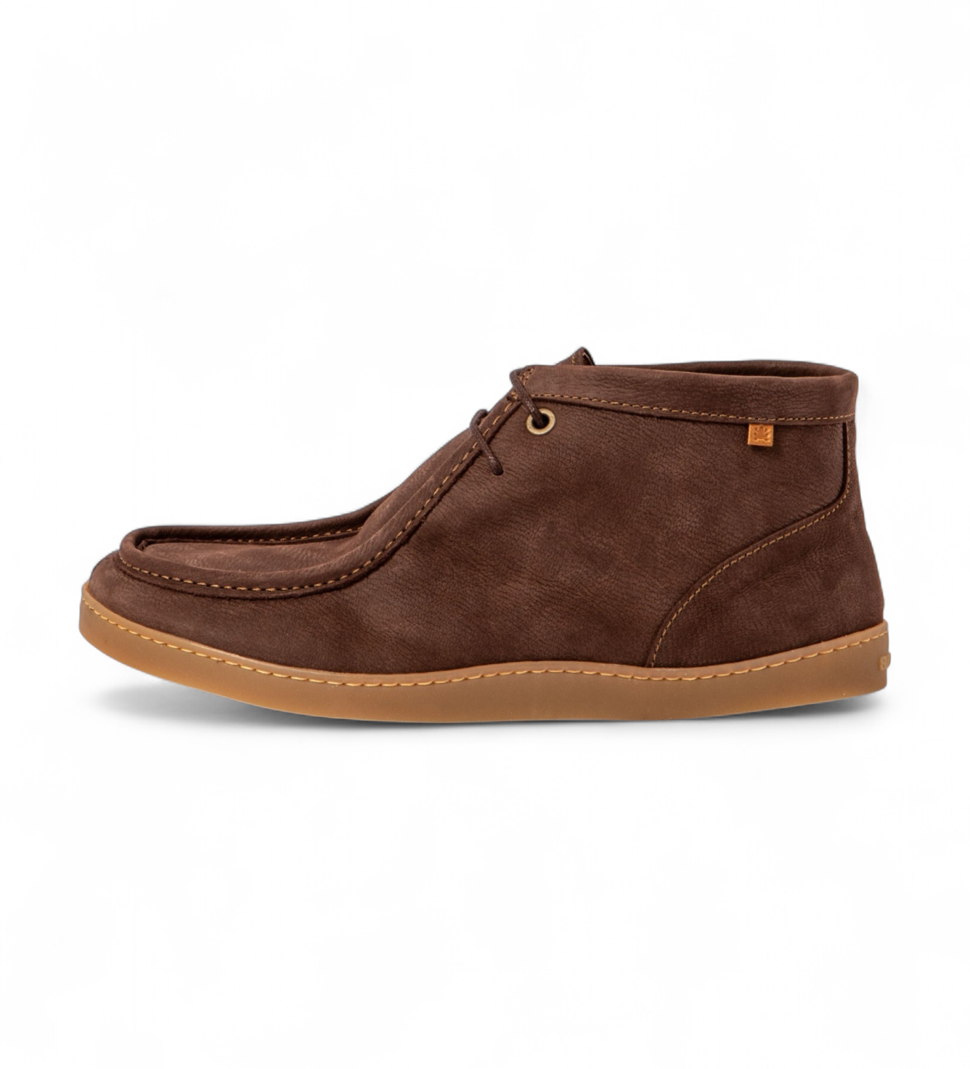 El Naturalista Pleasant brown leather ankle boots