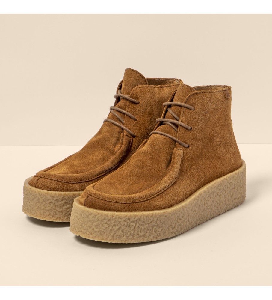 El Naturalista Stivaletto in pelle N5920 Silk suede Toffee