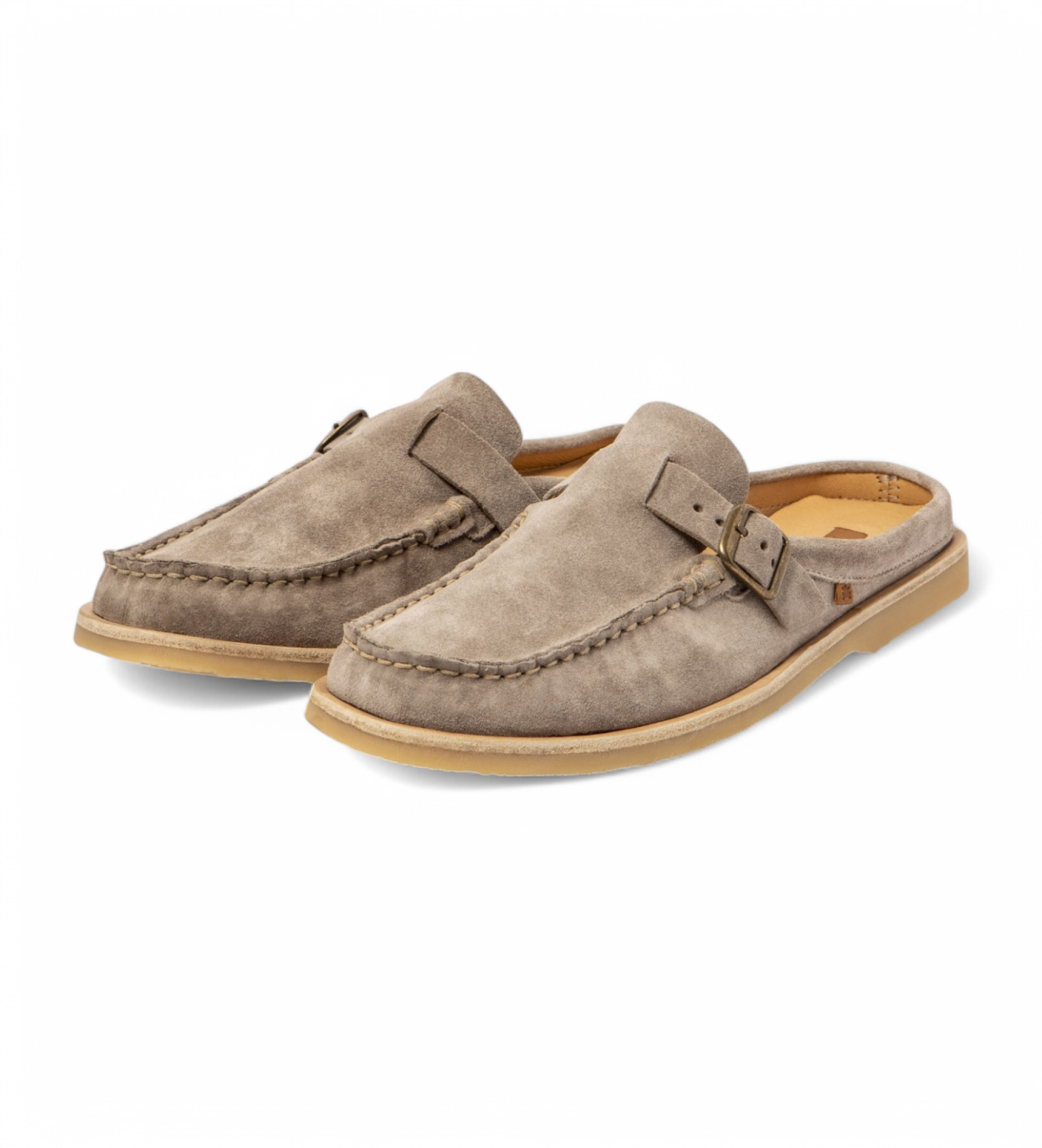 El Naturalista Mocassins de couro N5965 Plantae taupe
