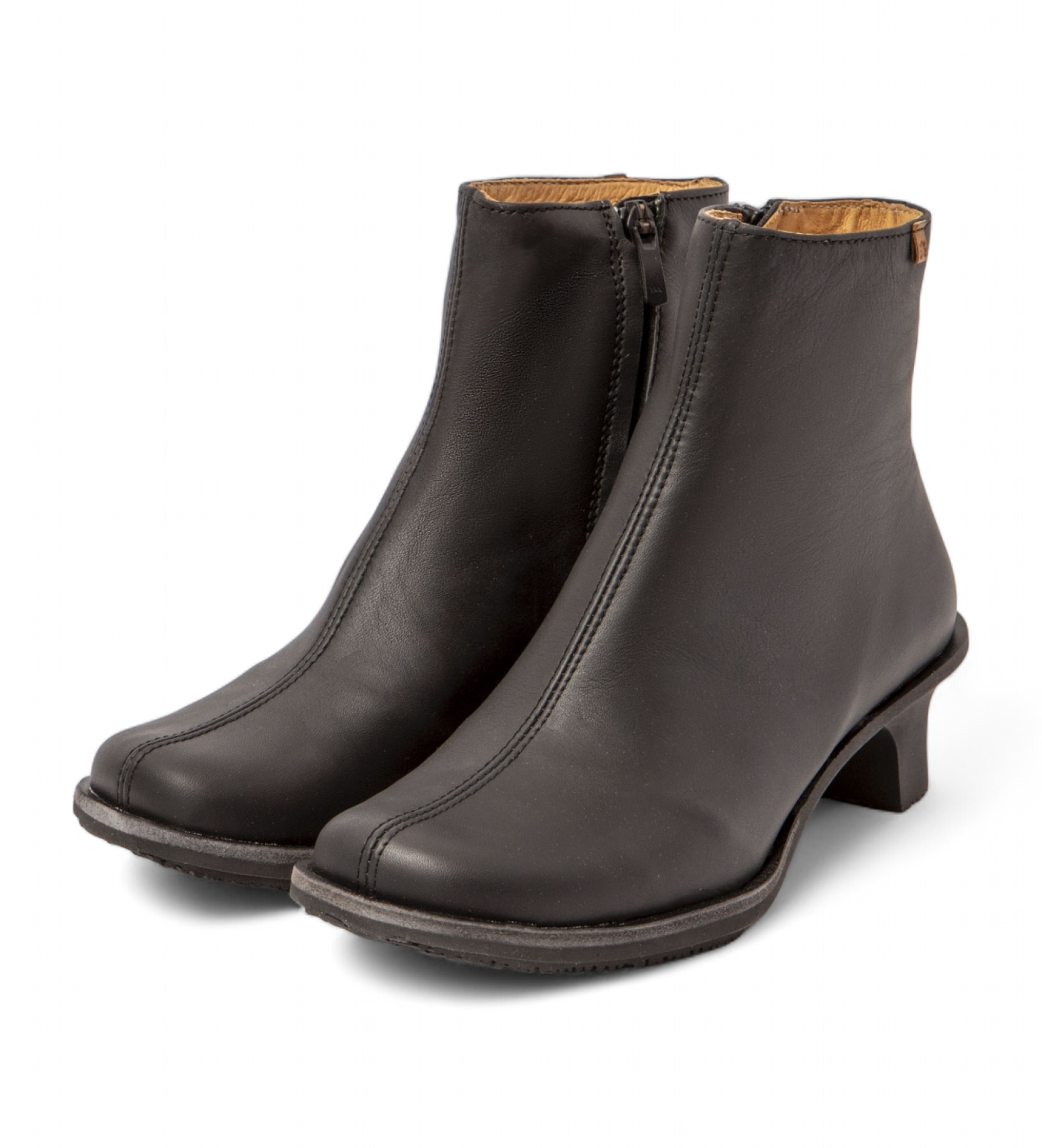 El Naturalista N5994 stivaletto in pelle nera