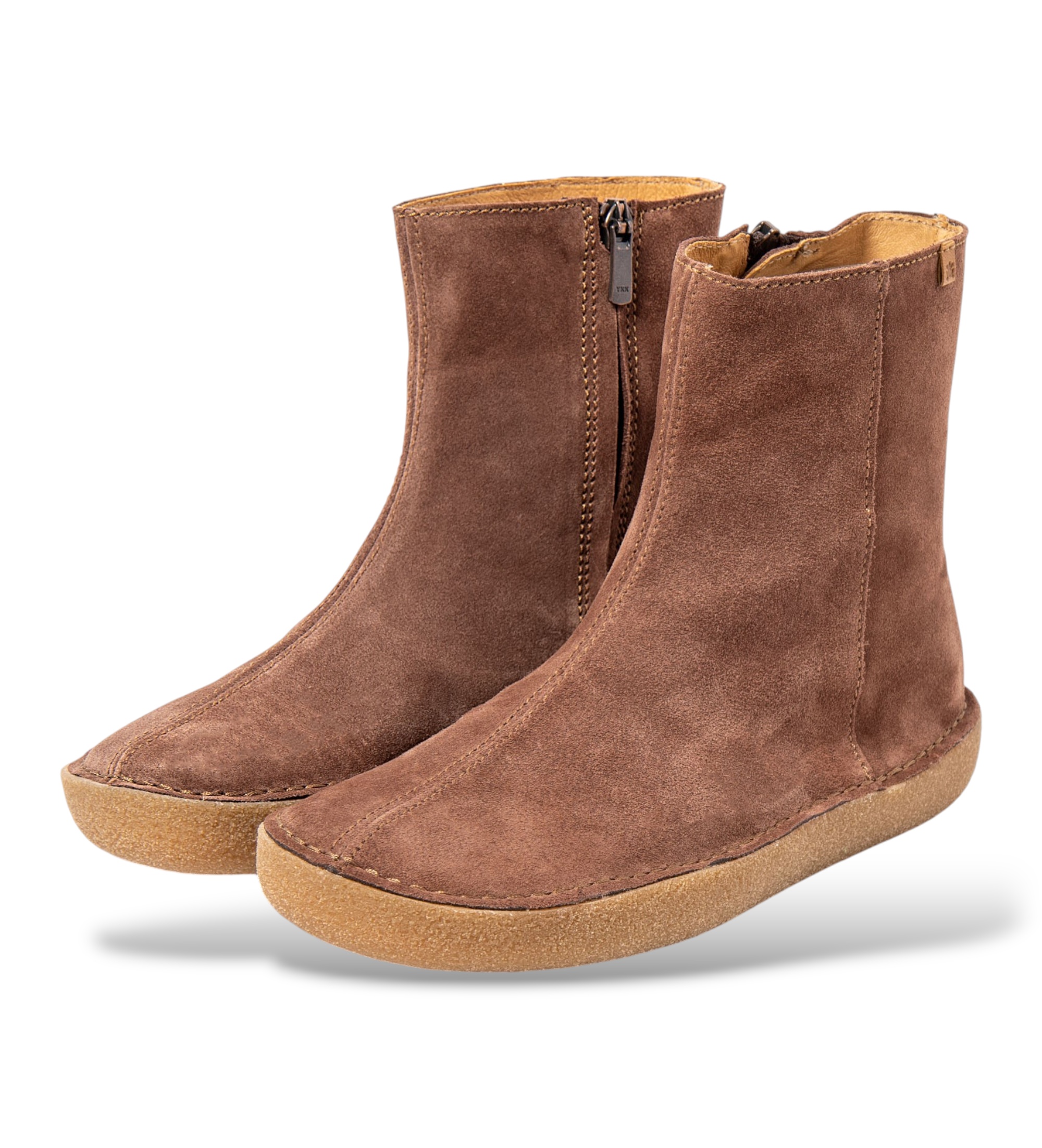 El Naturalista Light brown leather ankle boots N6063 Tami