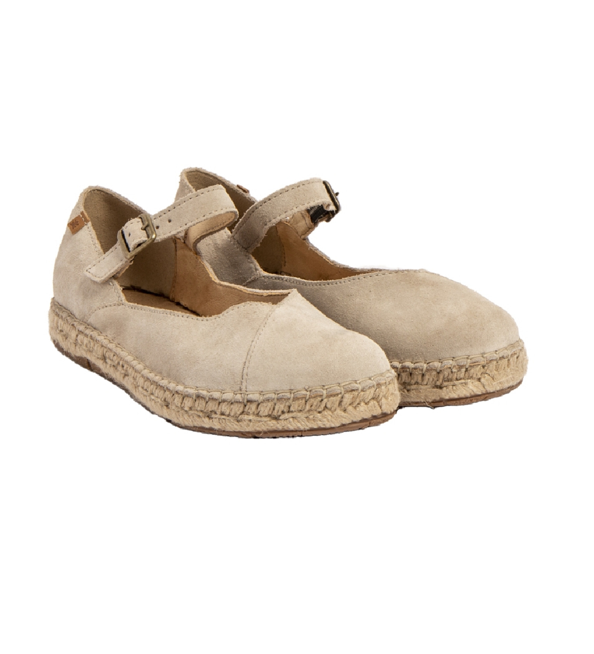El Naturalista Ballerines en cuir N679 champs beige