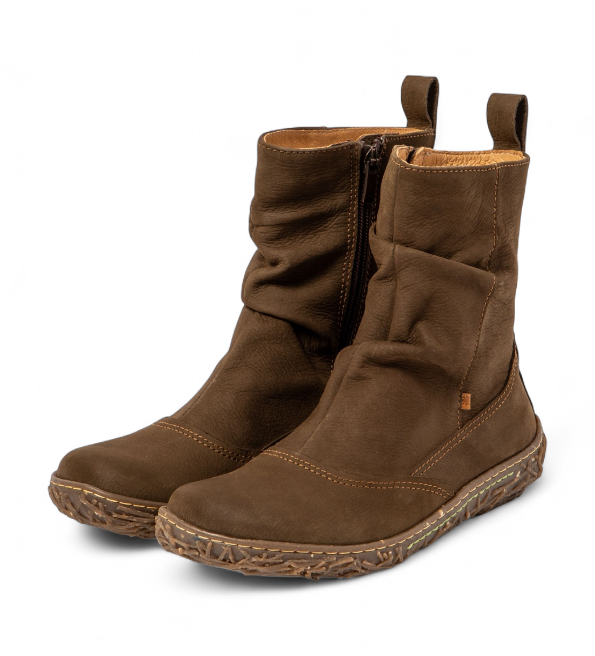 El Naturalista Botas de couro verde floresta agradvel