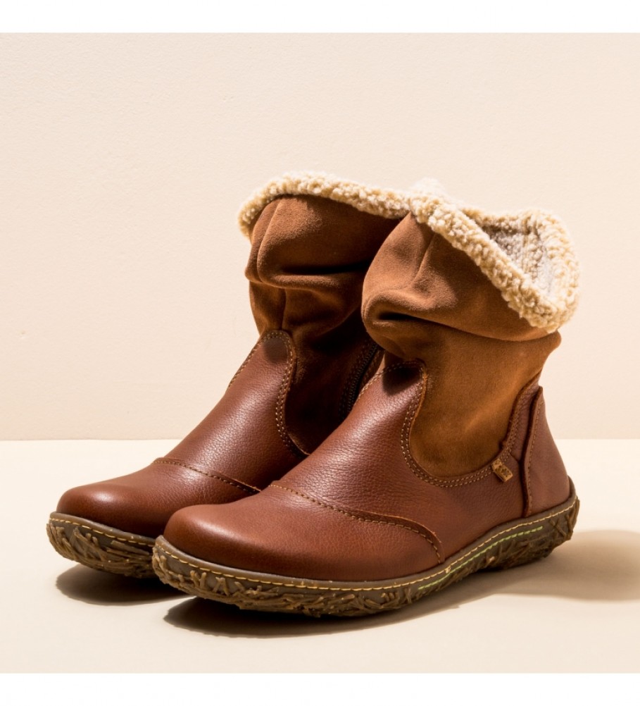 El Naturalista Stivaletti in pelle N758 Nido in pelle