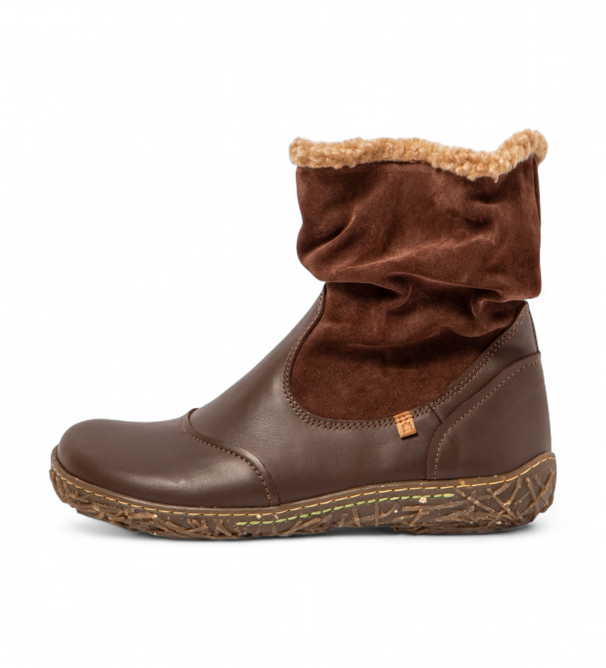 El Naturalista N758 Stivaletti in morbida pelle Nappa marrone