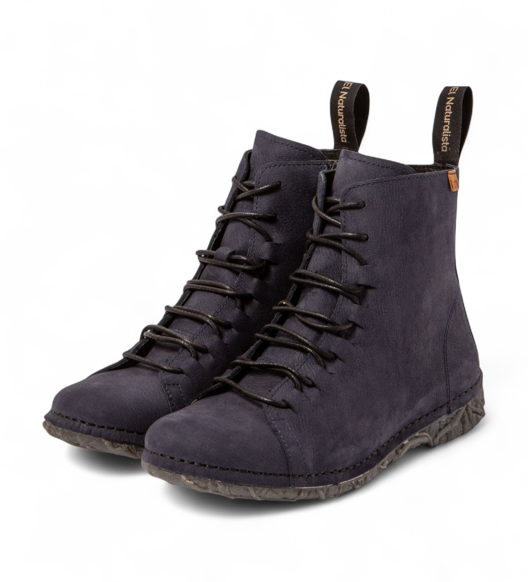 El Naturalista Leather ankle boots N909 Pleasant blue