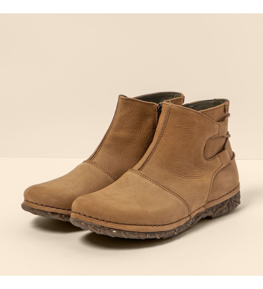 El Naturalista Bottines en cuir N917 Angkor marron