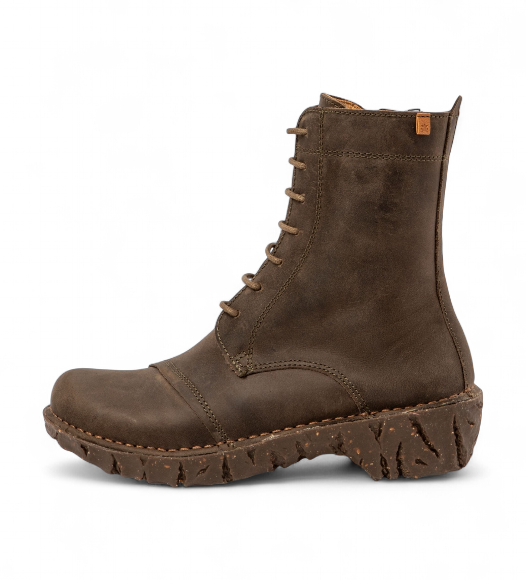 El Naturalista Leather ankle boots Ng57 Arizona green