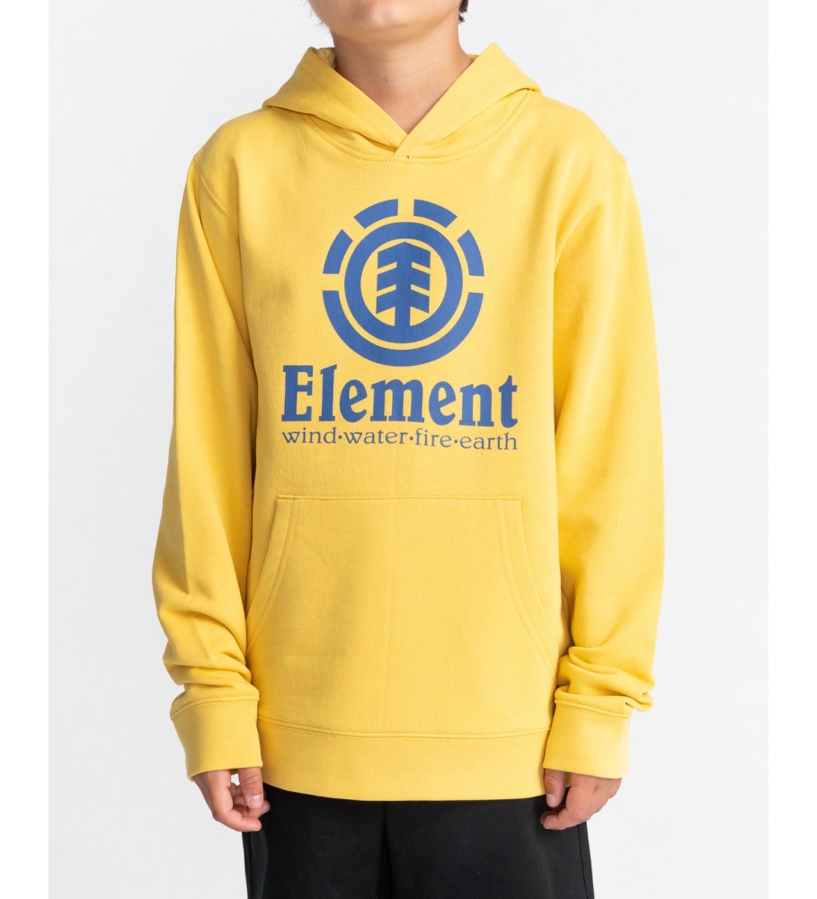ELEMENT Sweatshirt Vertical Hood amarelo 