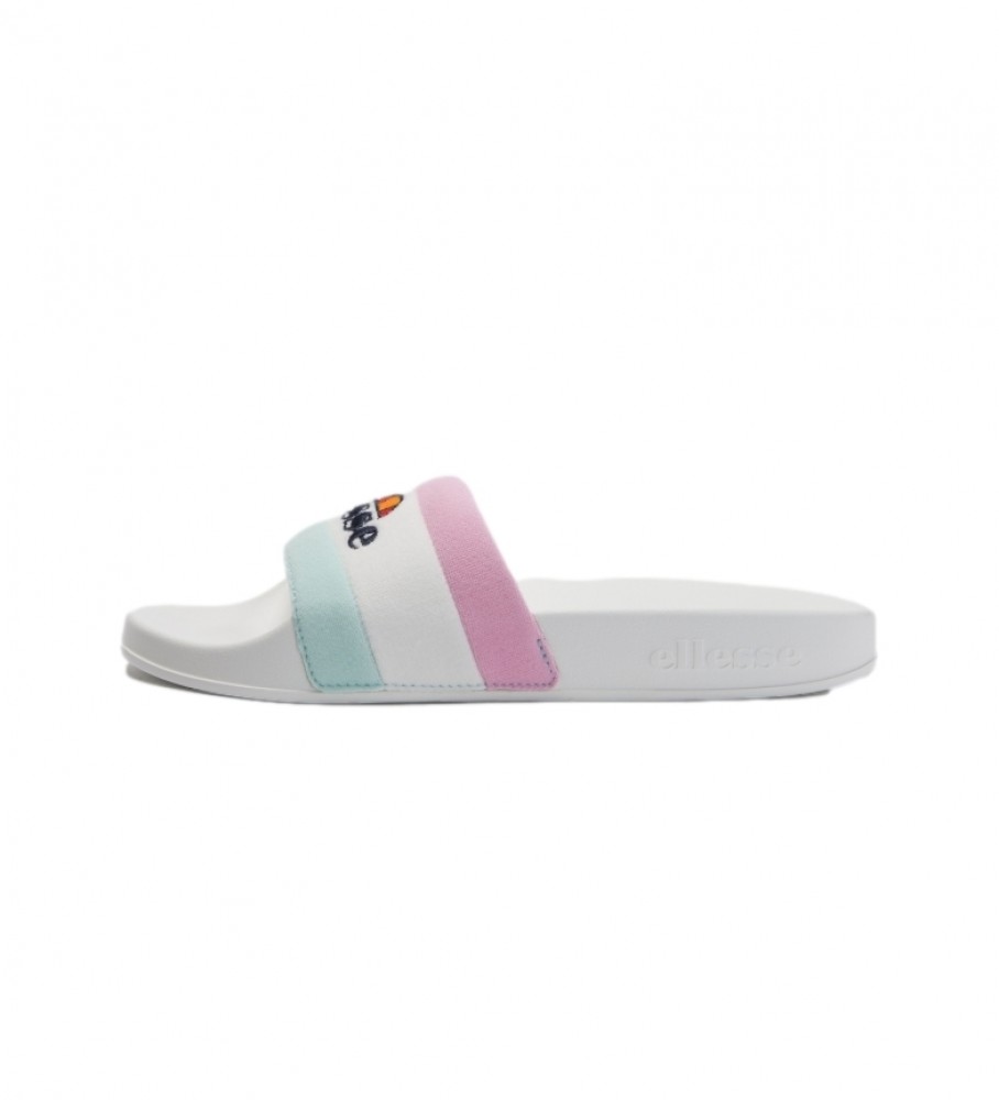 Ellesse Chanclas Borgaro blanco, rosa, azul - Tienda Esdemarca moda,  calzado y complementos - zapatos de marca y zapatillas de marca