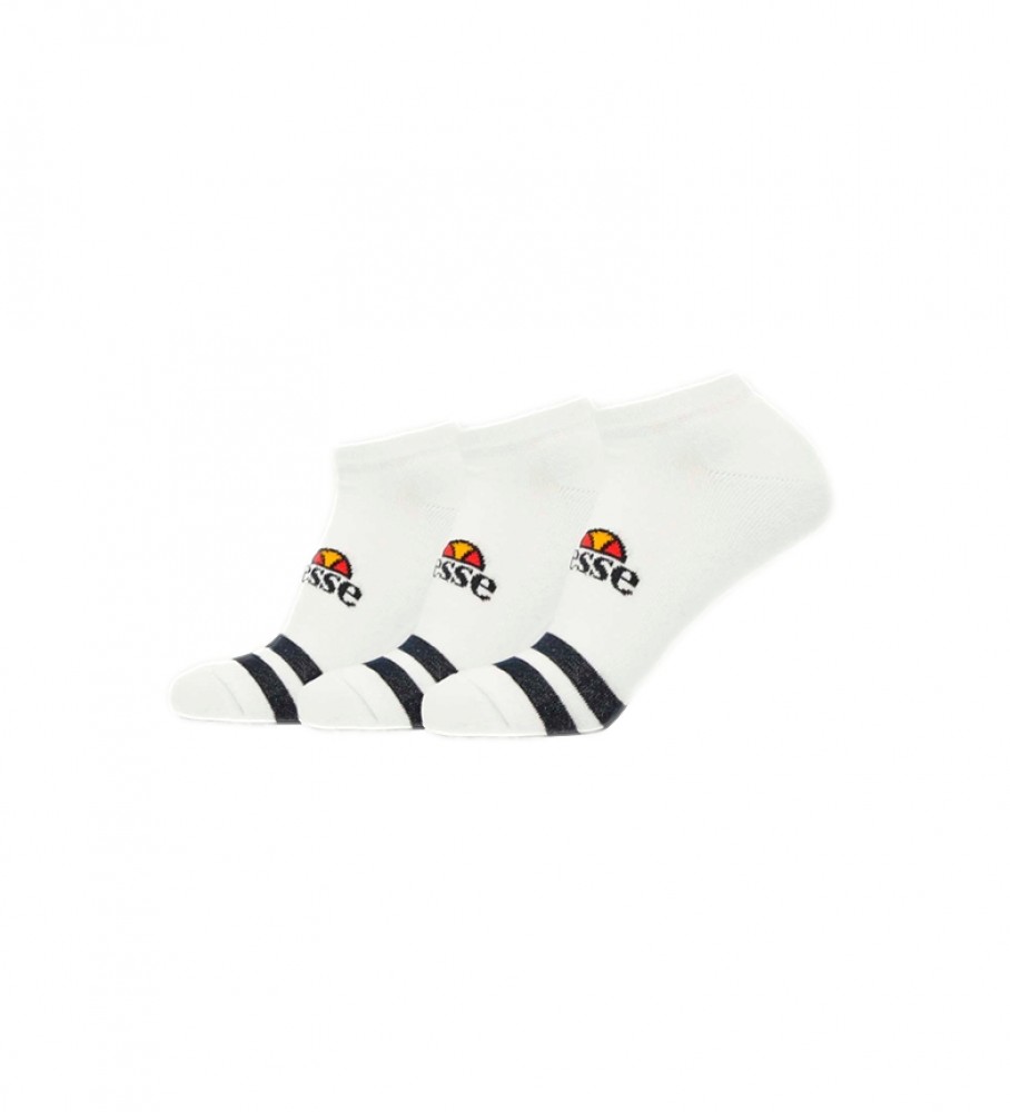 Ellesse Pack of 3 white Melna socks