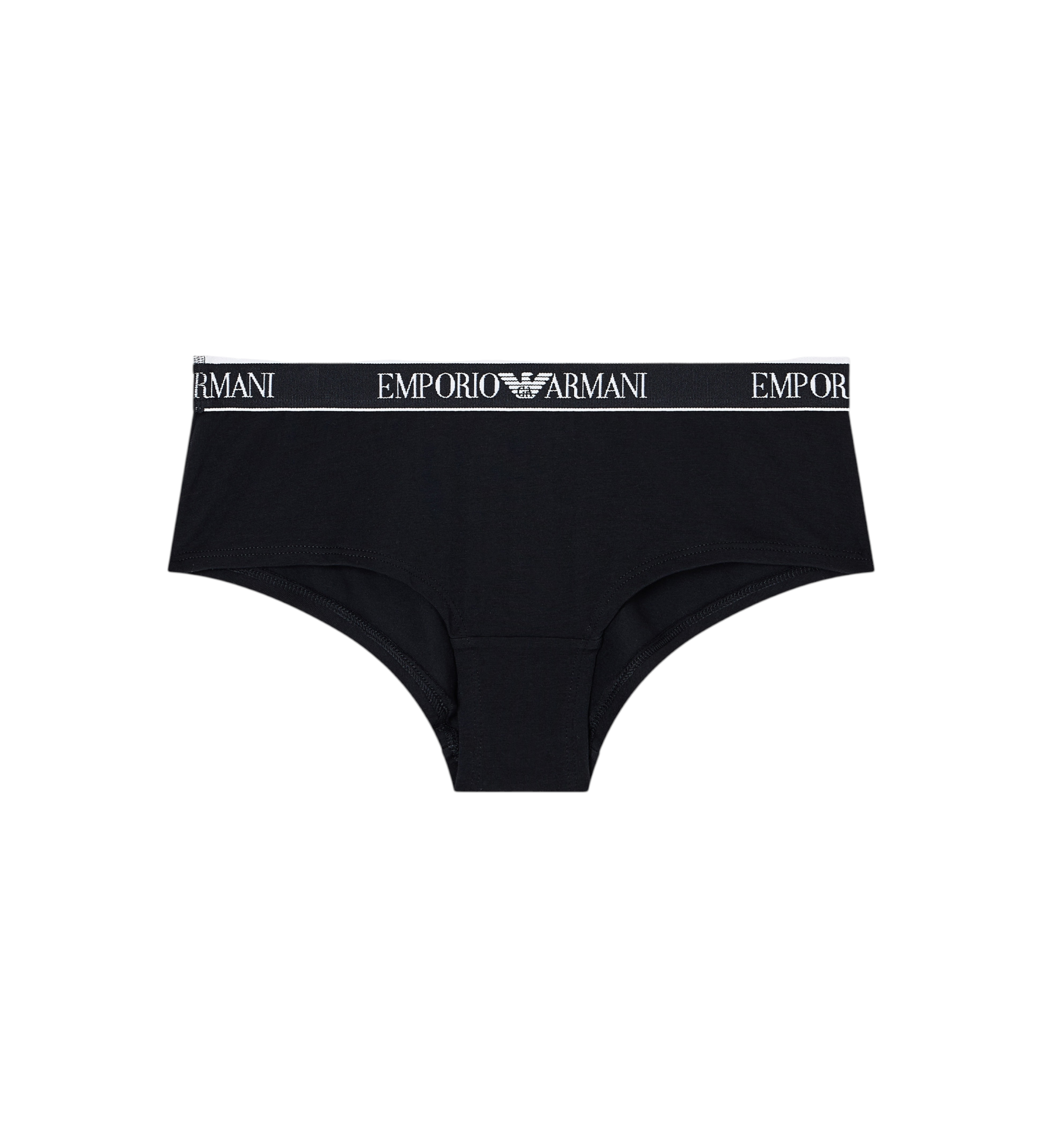 Emporio Armani Cheeky Iconic Logoband slip noir Emporio Armani Cheeky Iconic Logoband slip noir