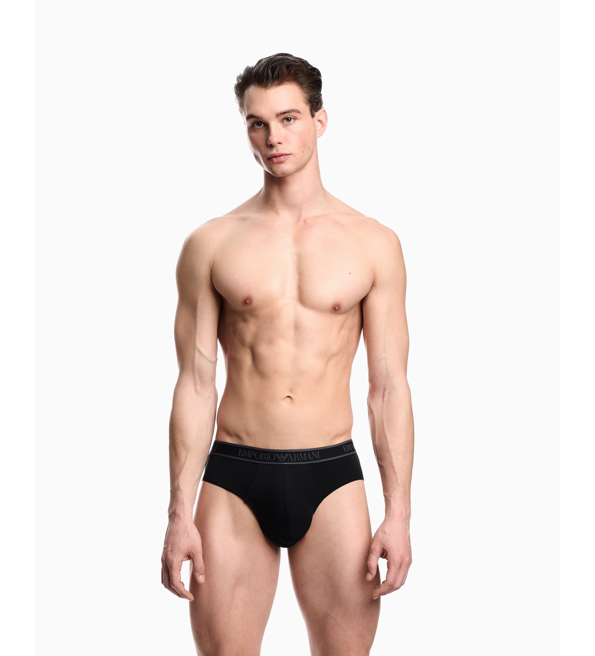 Emporio Armani Set 3 Core Logoband slip noir Emporio Armani Set 3 Core Logoband slip noir