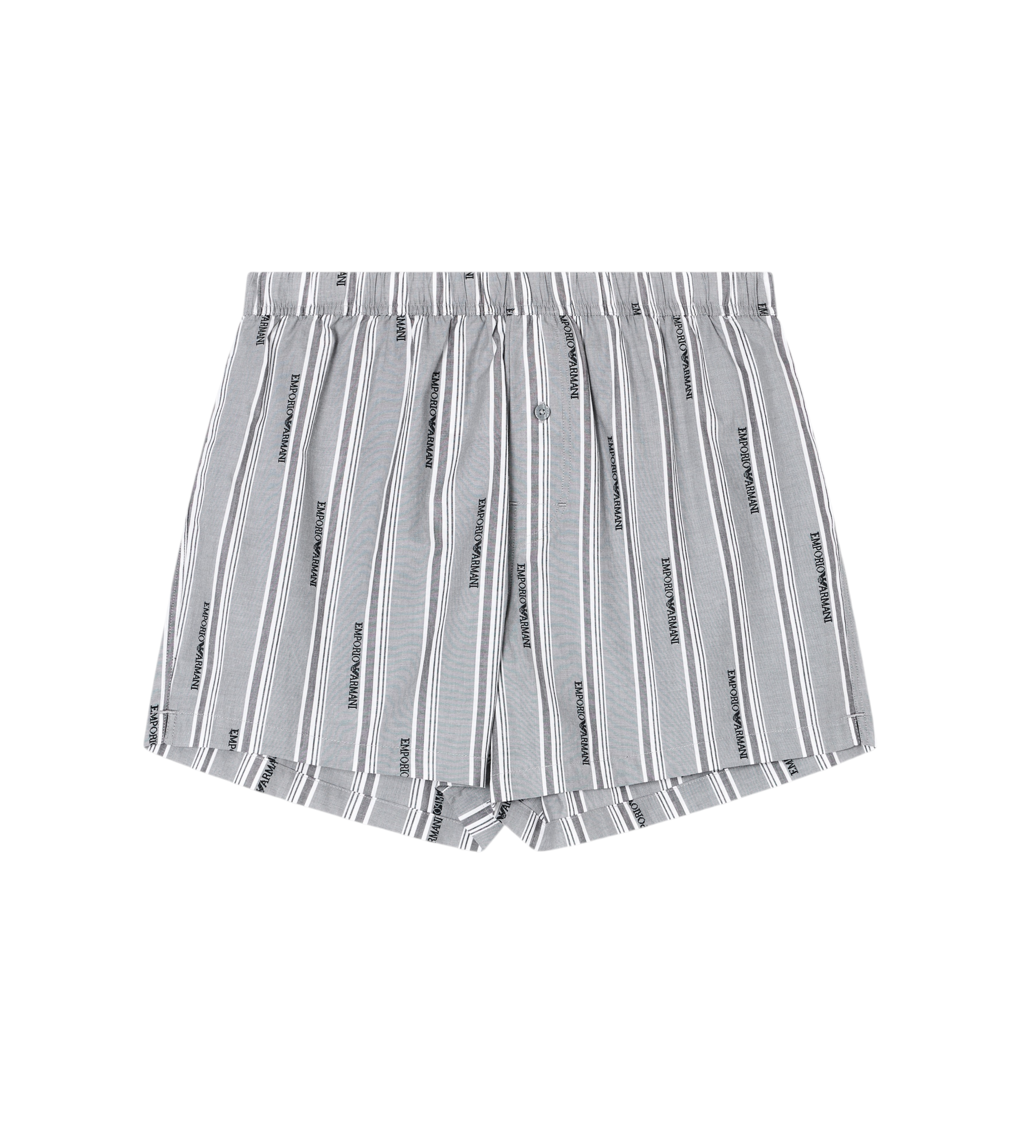 Emporio Armani Boxer grigi con motivo logato Emporio Armani Boxer grigi con motivo logato