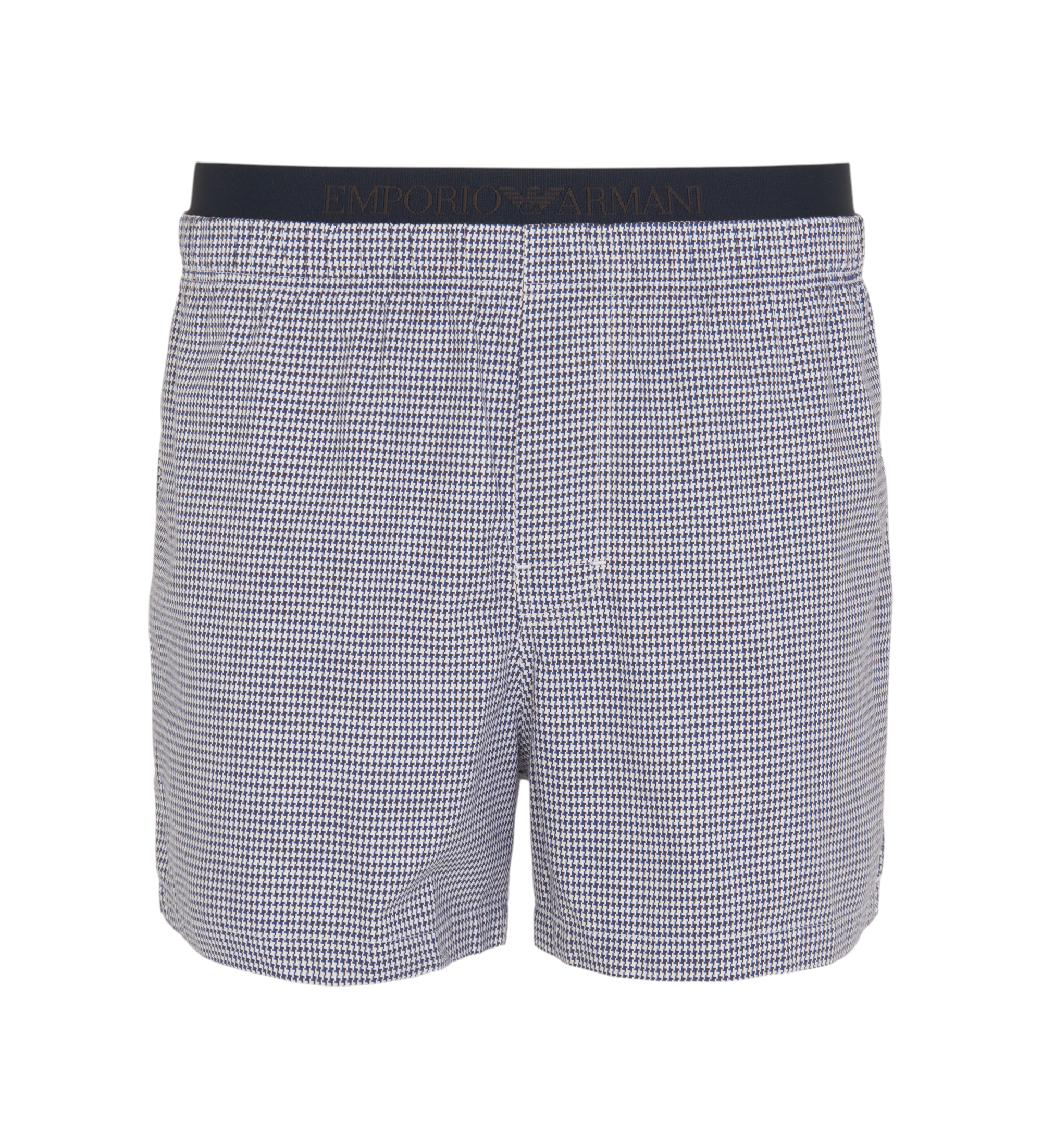 Emporio Armani Mornariške žakardne pletene boksarice Emporio Armani Mornariške žakardne pletene boksarice