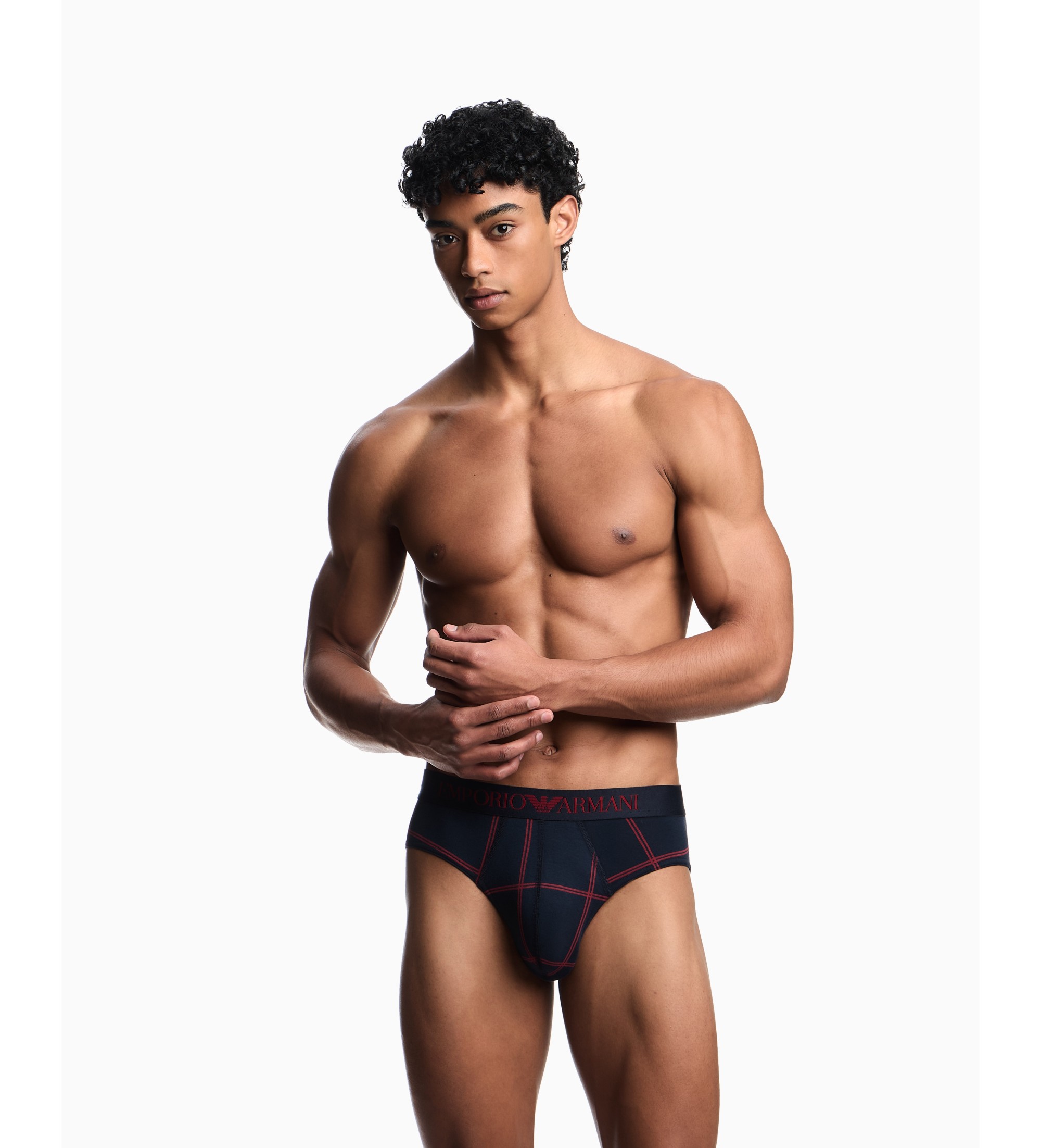 Emporio Armani Completo slip e calzini blu navy Emporio Armani Completo slip e calzini blu navy