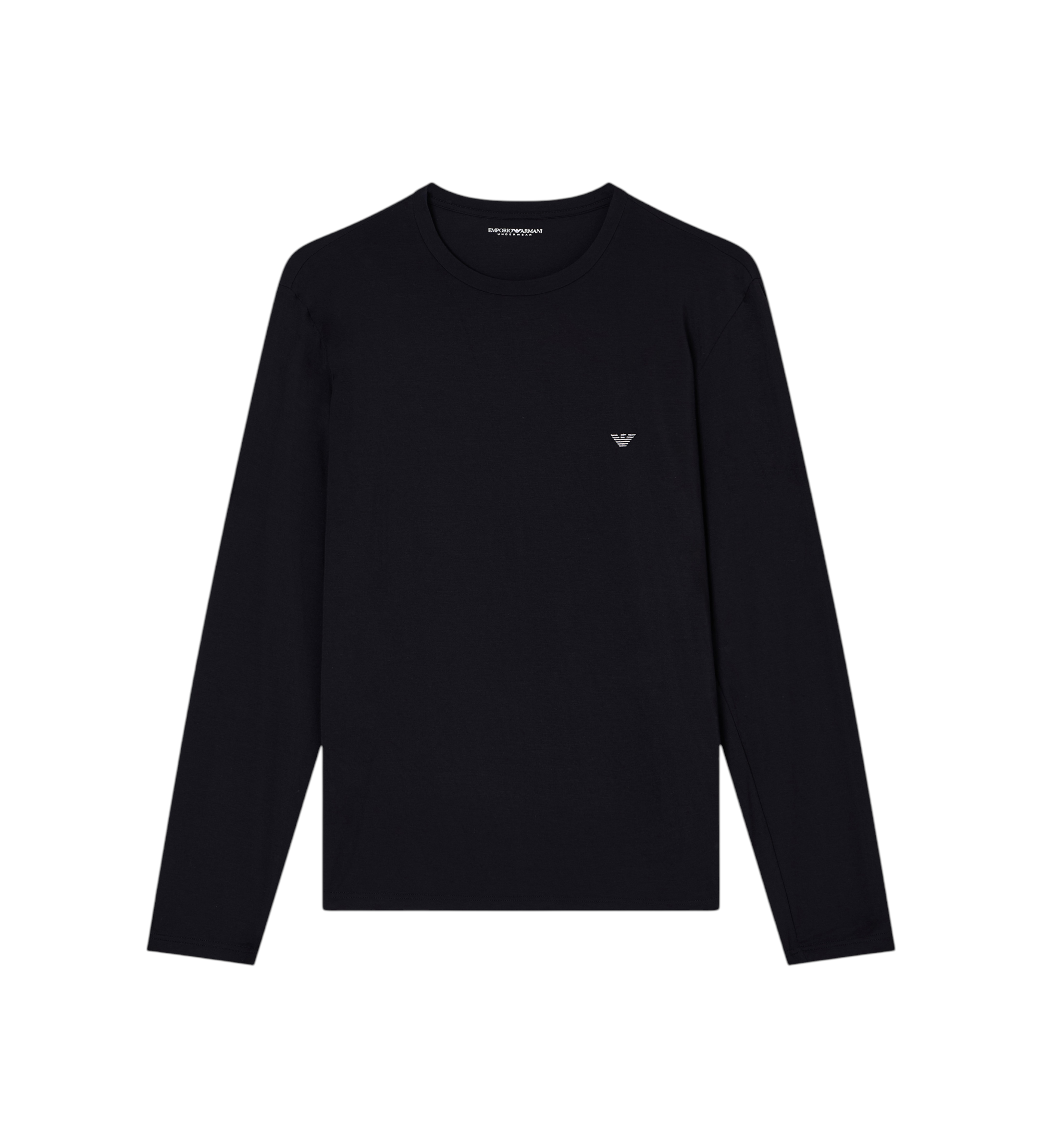 Emporio Armani Maglia nera da casa Emporio Armani Maglia nera da casa