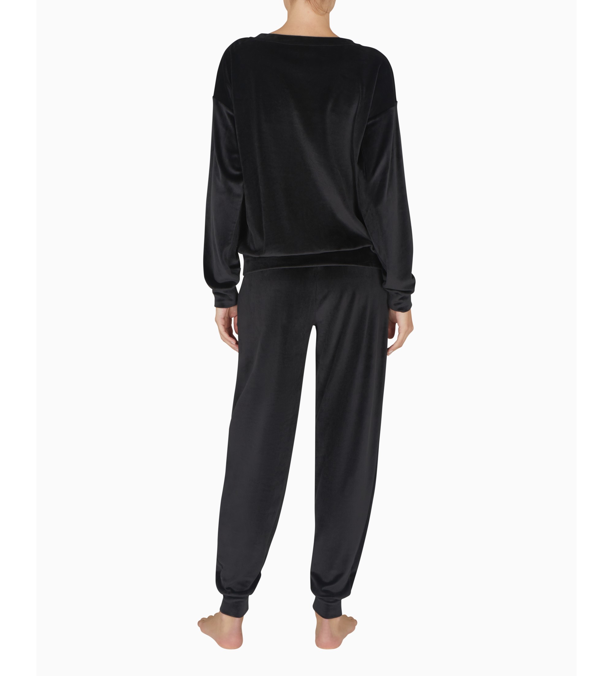 Emporio Armani Fato de treino Loungewear preto Emporio Armani Fato de treino Loungewear preto