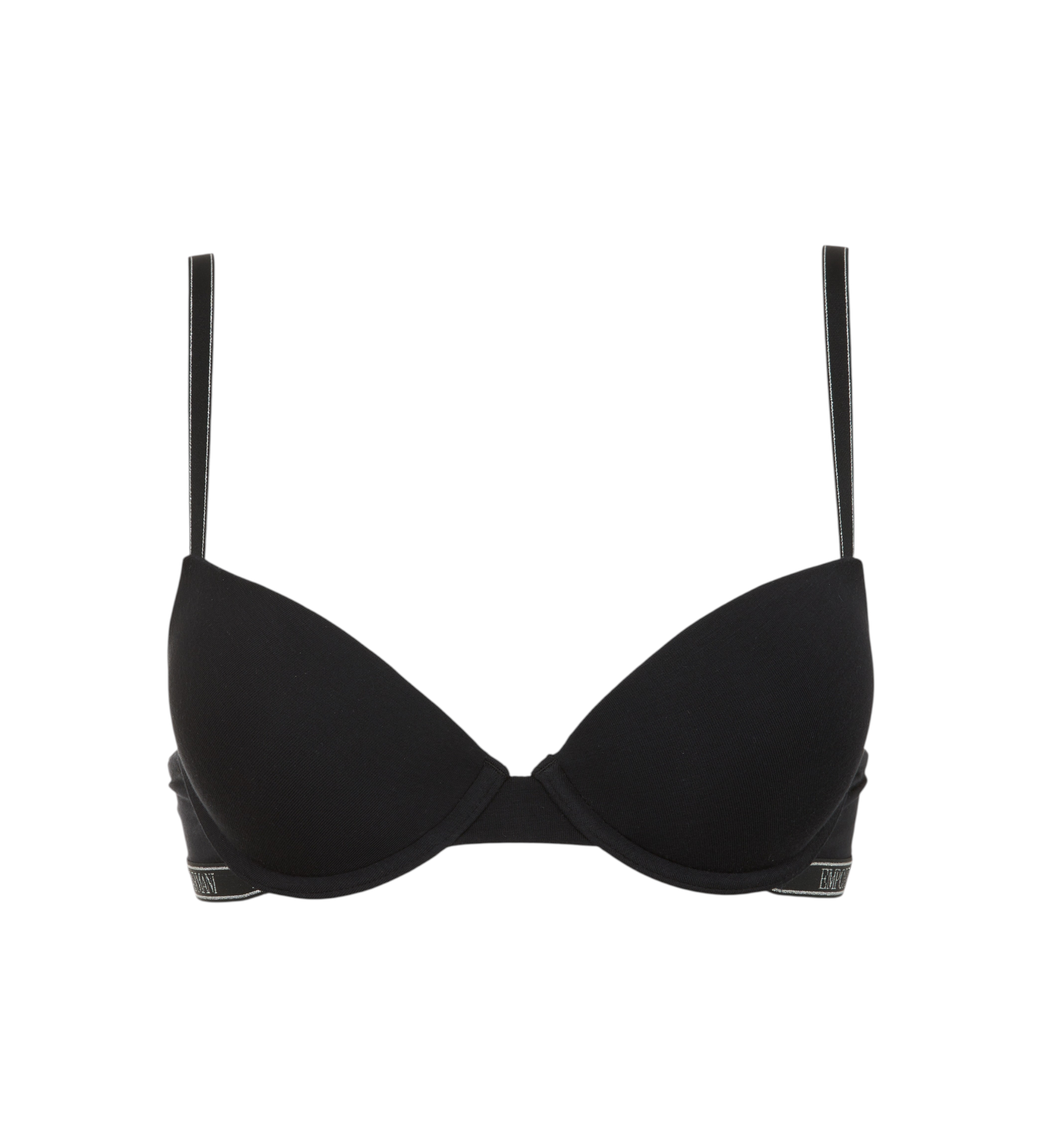 Emporio Armani Reggiseno push-up Essential Studs, nero Emporio Armani Reggiseno push-up Essential Studs, nero