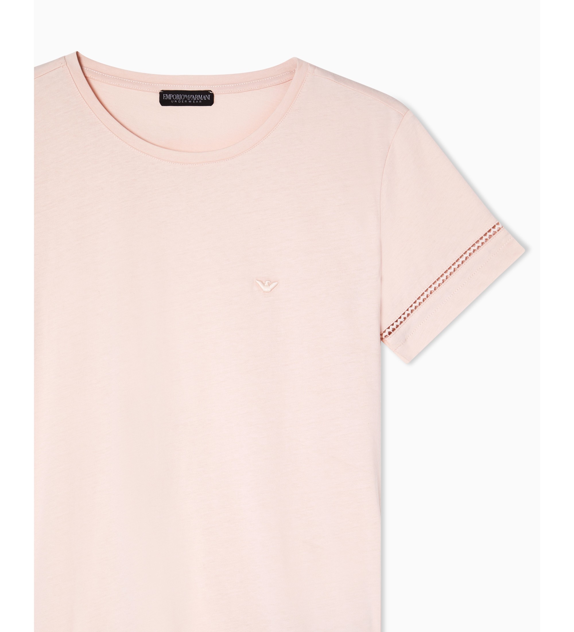 Emporio Armani Koszulka Home Calada ró?owa