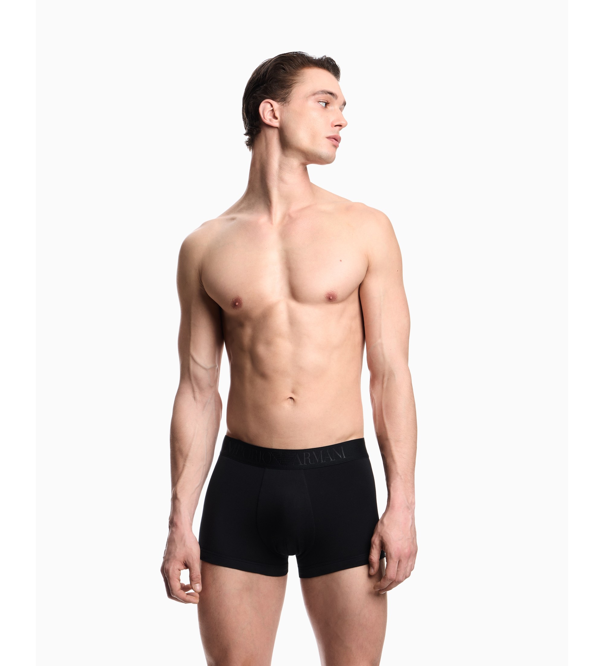 Emporio Armani Osnovne boksarice črne Emporio Armani Osnovne boksarice črne