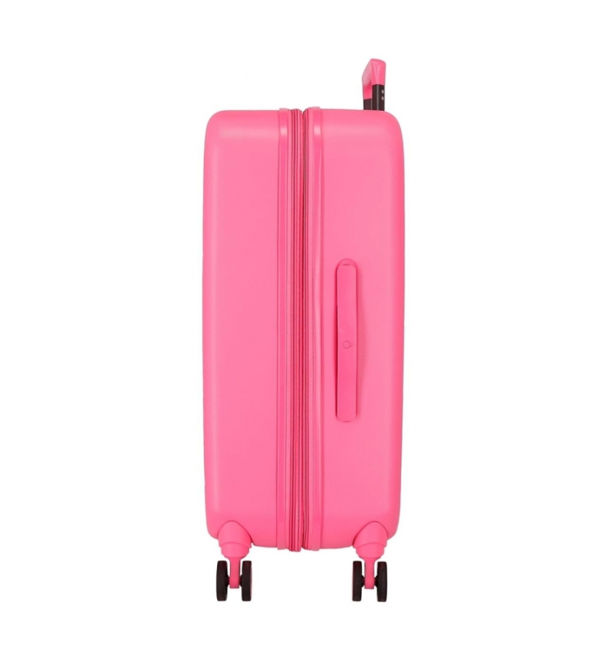 Set di valigie rigide Enso Annie 55 70 cm fucsia