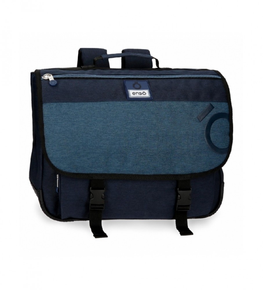 Enso Blue backpack wallet -39.5x30.5x16.5cm