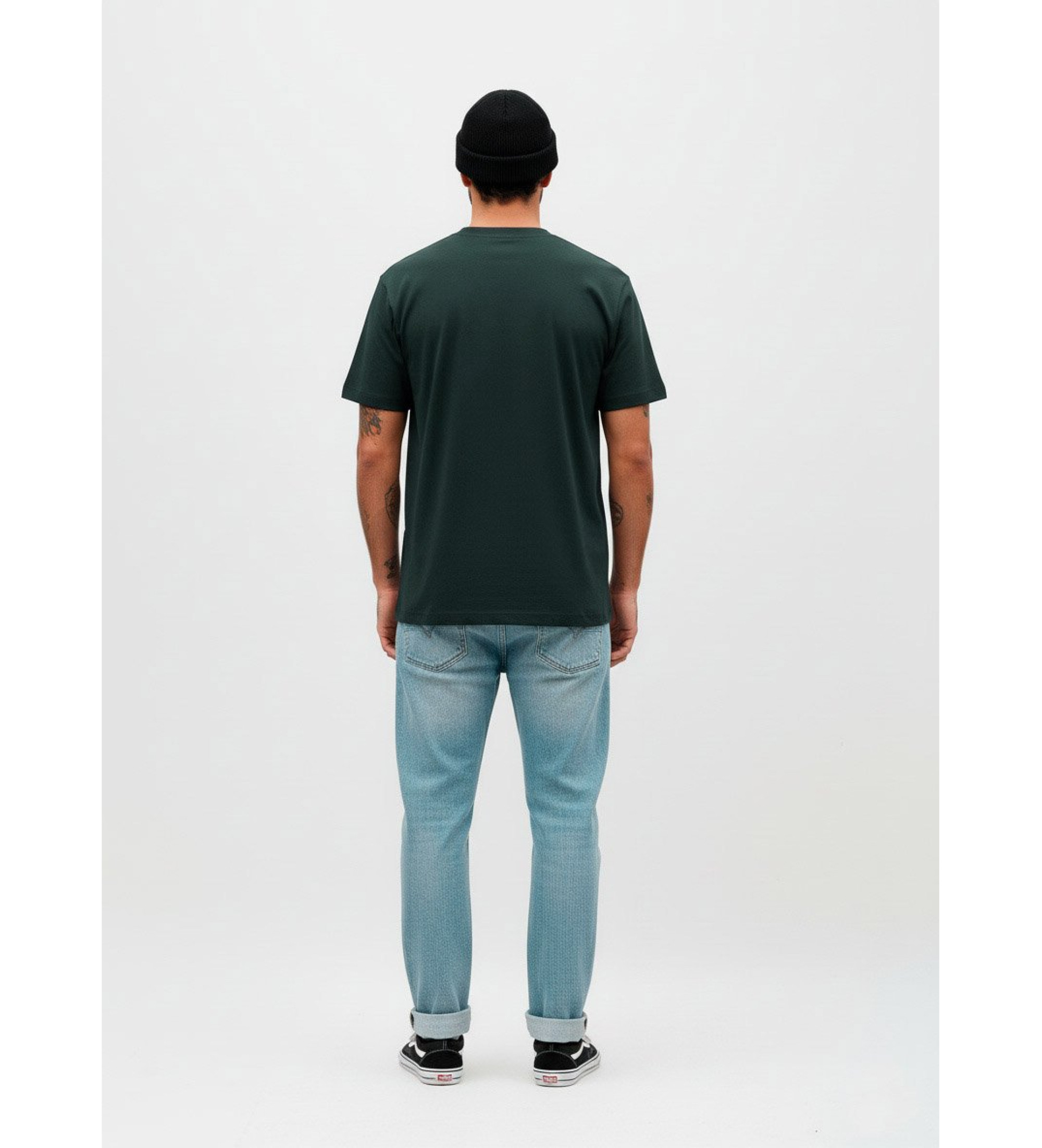 Family First Herz-T-Shirt grün Family First Herz-T-Shirt grün