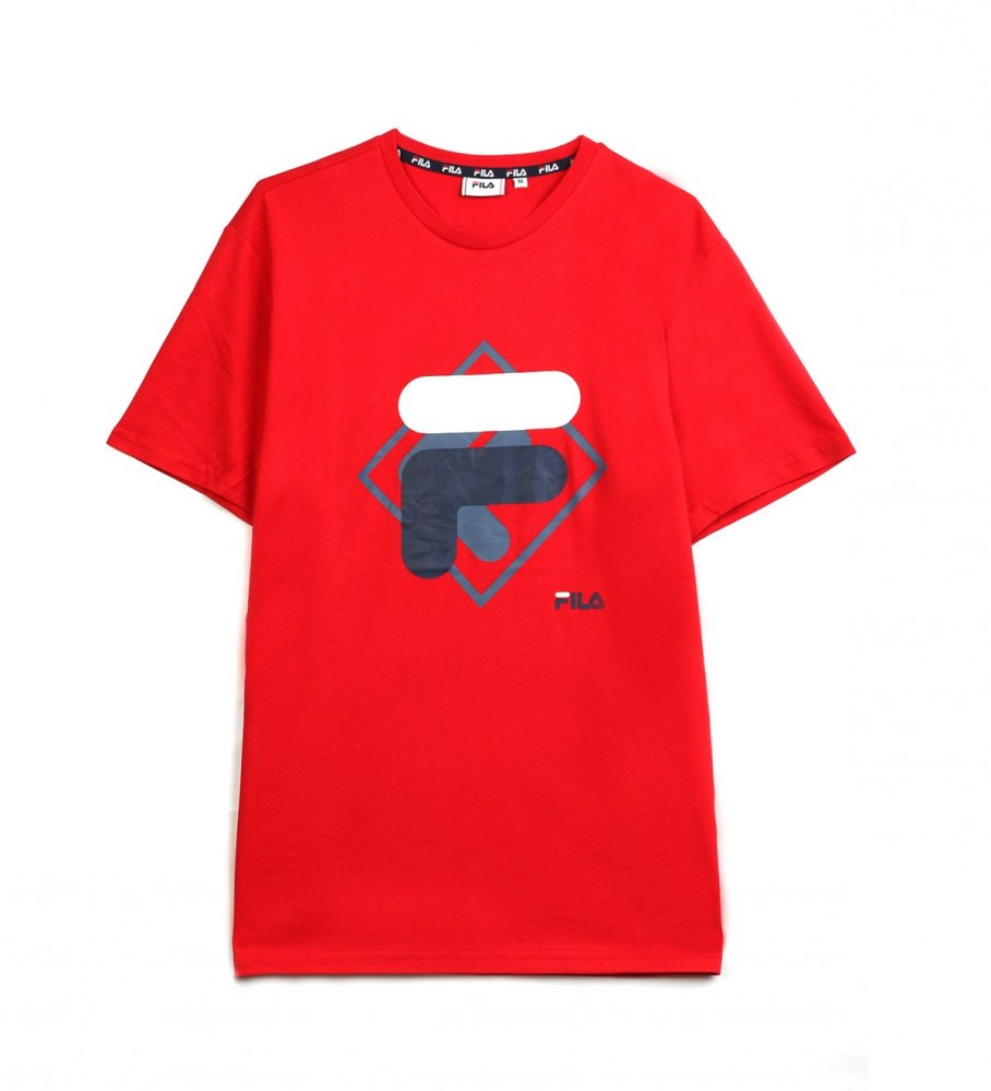 Fila T-shirt Summerfield avec logo rouge