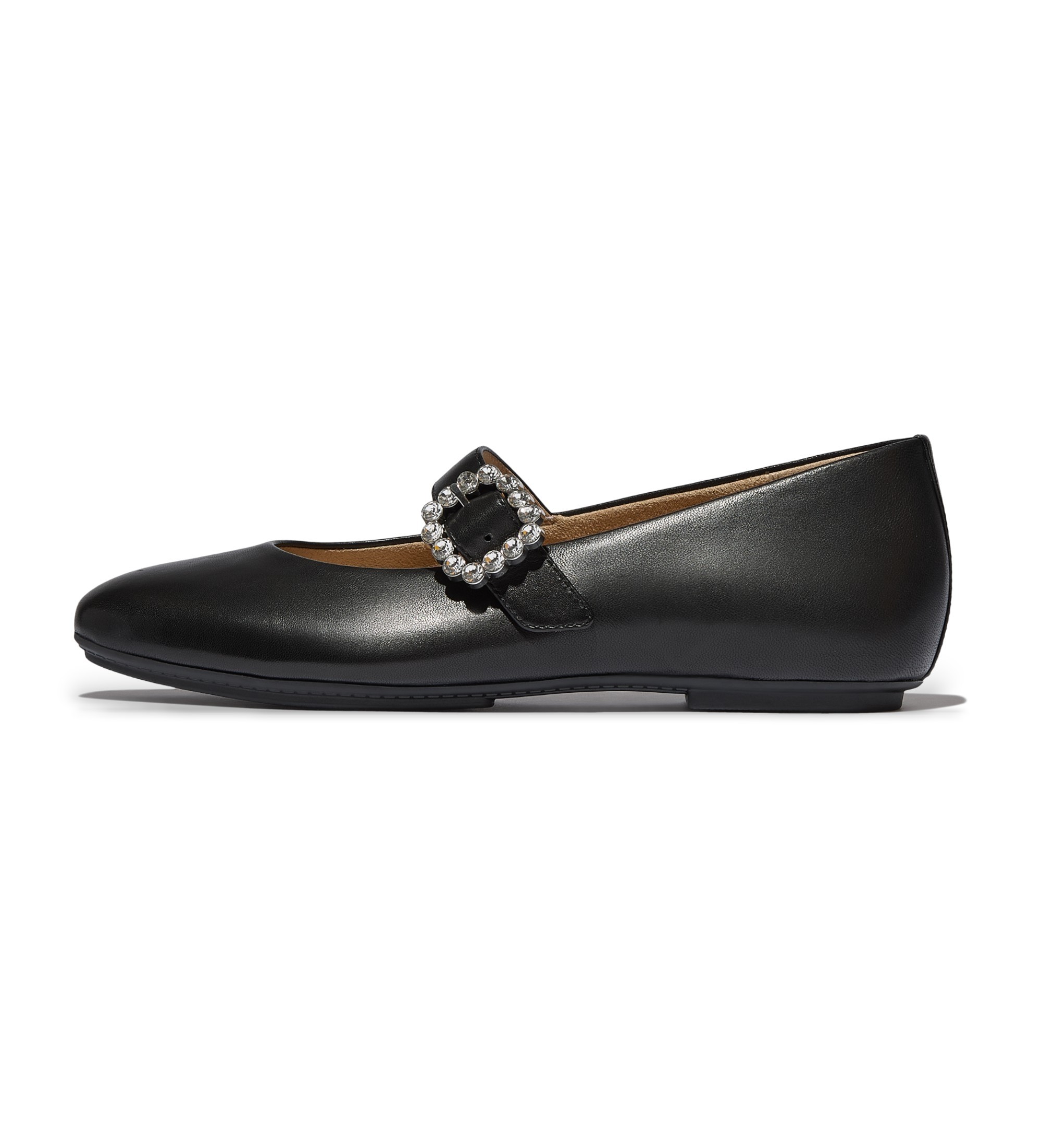 Fitflop Sapatos de couro Delicato Crystal preto Fitflop Sapatos de couro Delicato Crystal preto