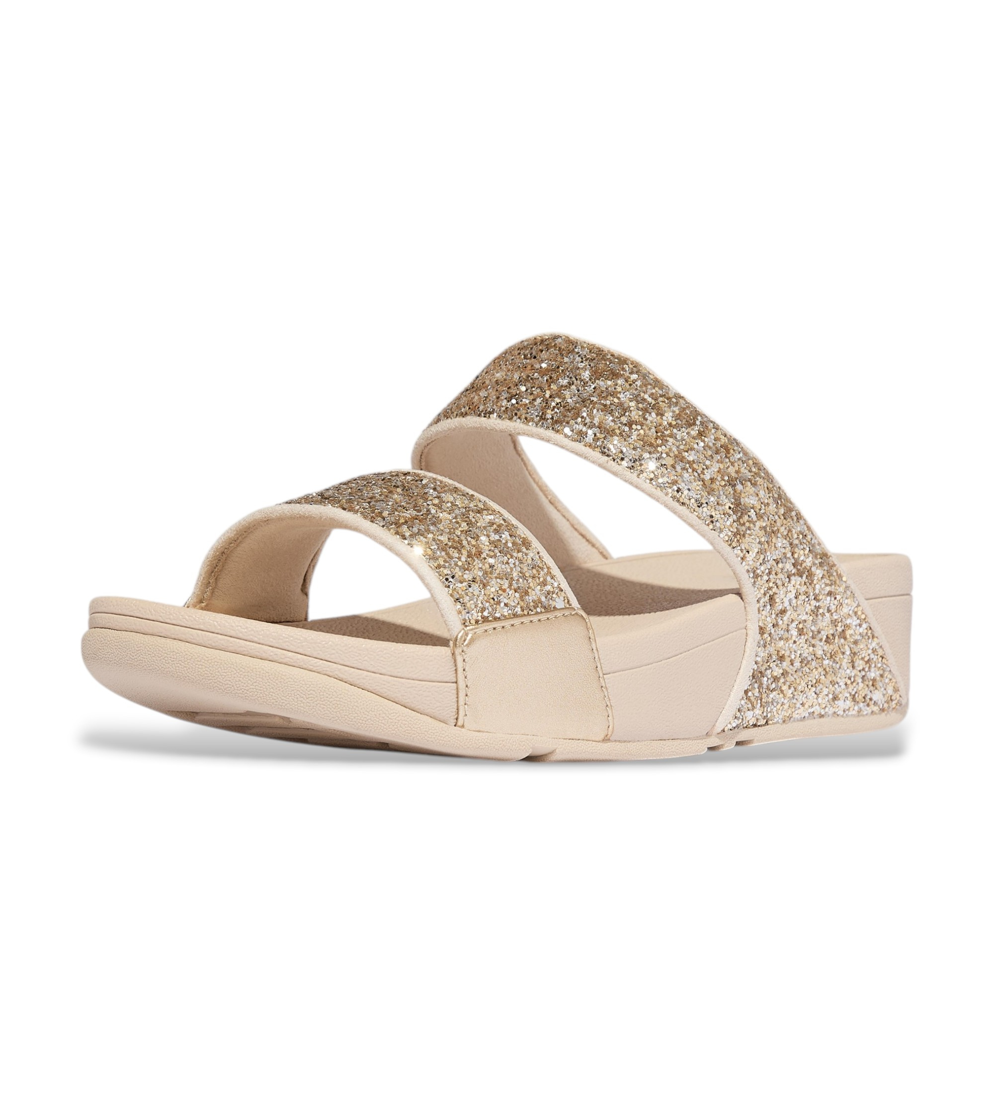 Fitflop Sandales Lulu à paillettes multi-tons en or