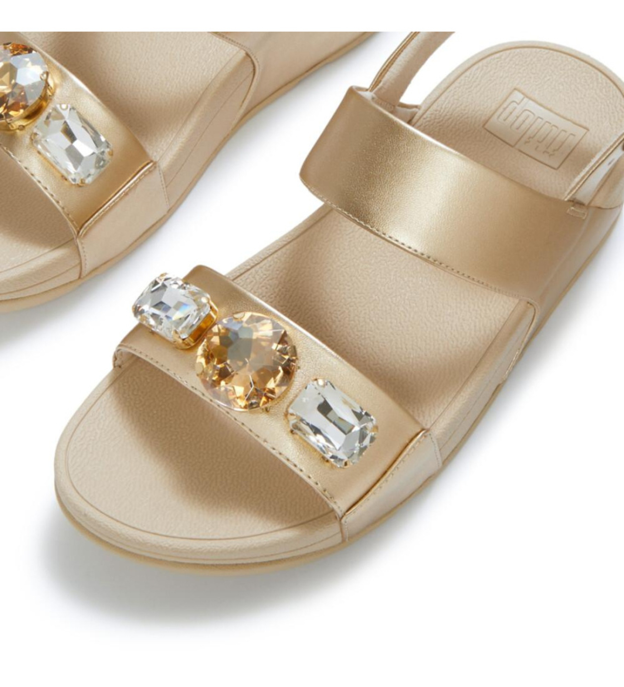 Fitflop Sandales Lulu Ultra-Jewel en or
