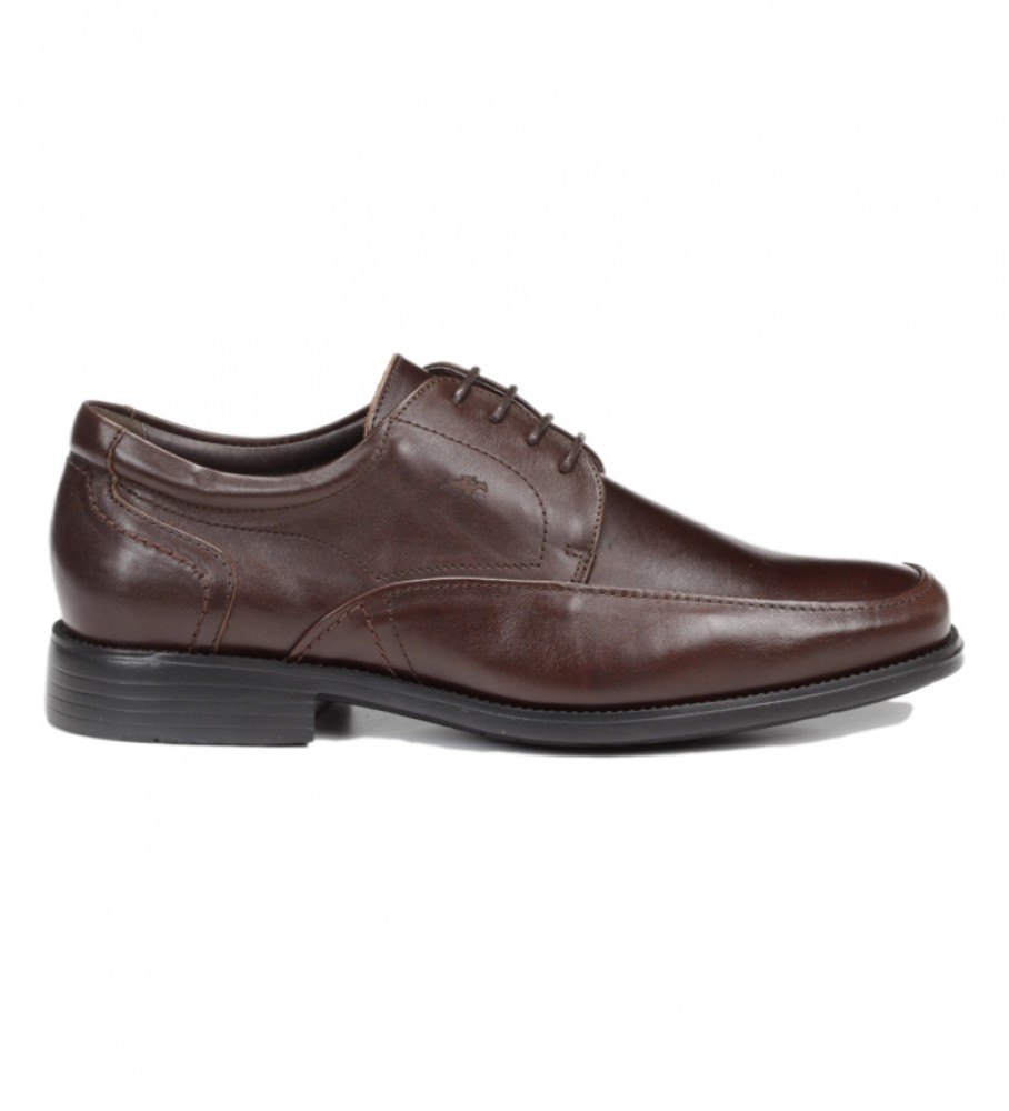 Fluchos Leather shoes 7995_Mall_Café Medium Brown