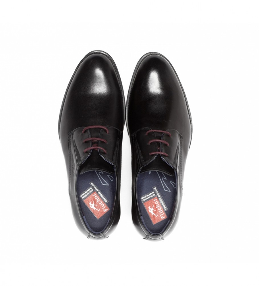 Chaussures Lacets FLUCHOS-Heracles-8410-noir 