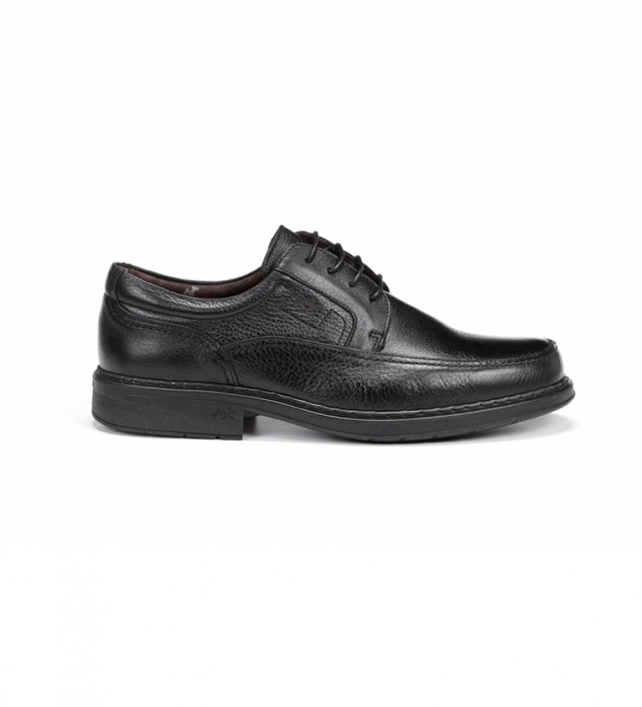 Fluchos Leather shoes Clipper 9579 black