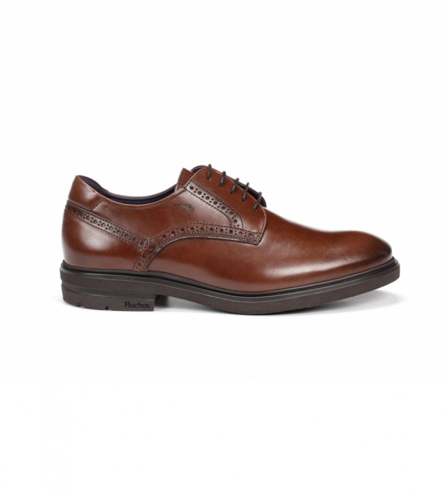 Fluchos Belgian leather shoes F0630 brown