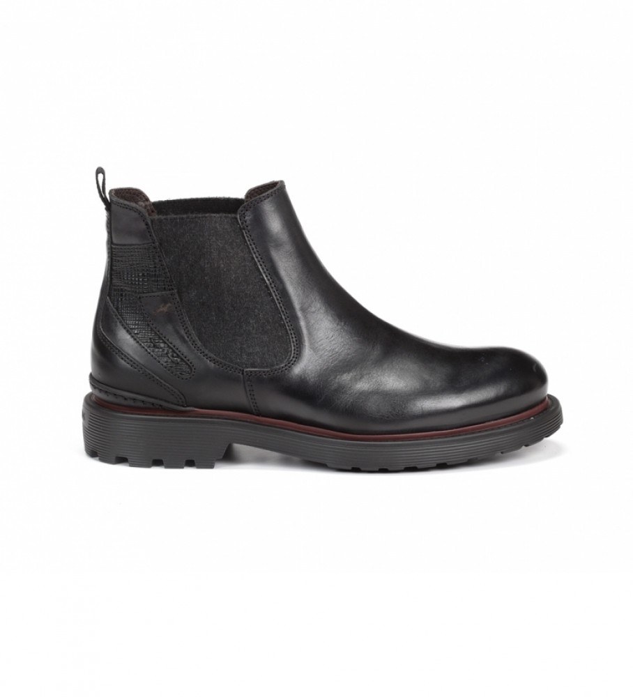 Fluchos Leather ankle boots Omega F0685 black