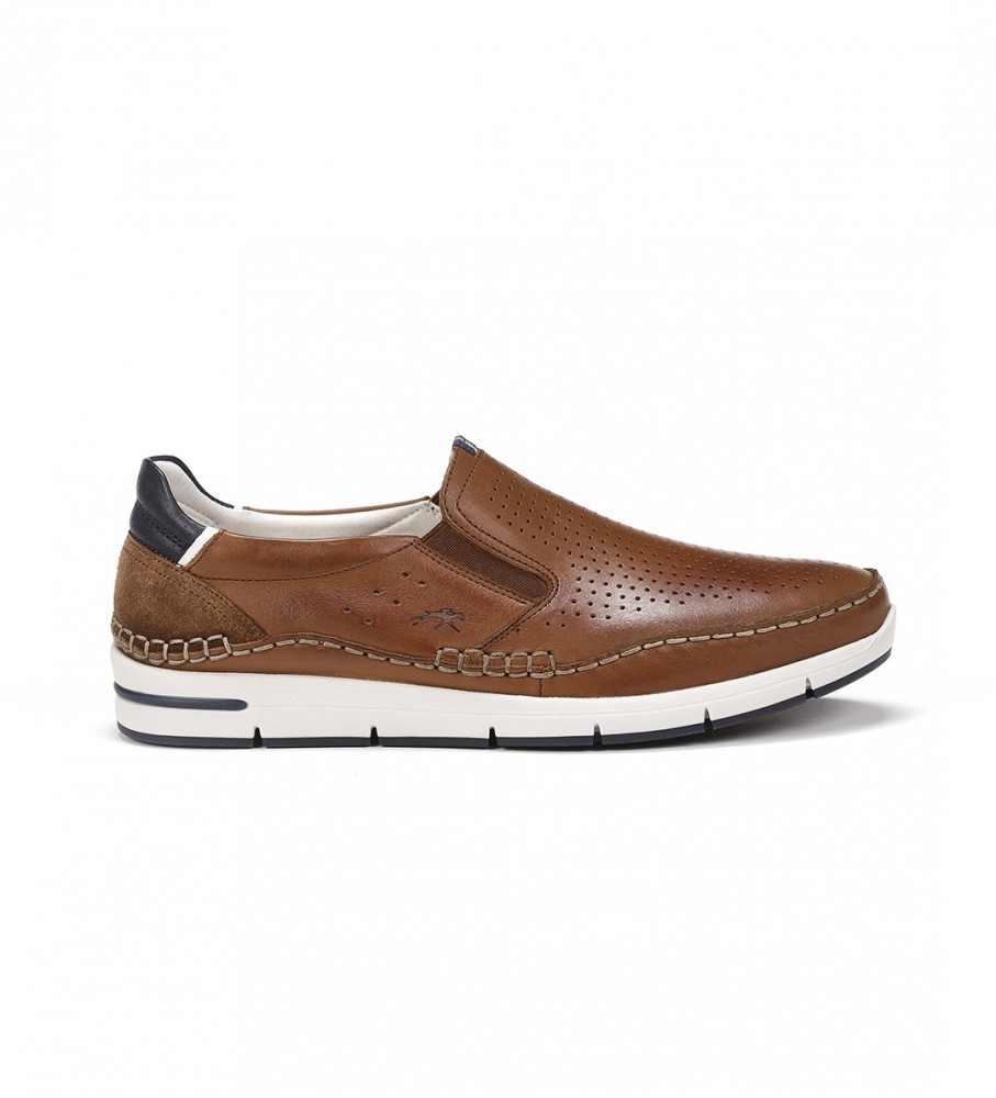 Fluchos Yannic leather loafers brown