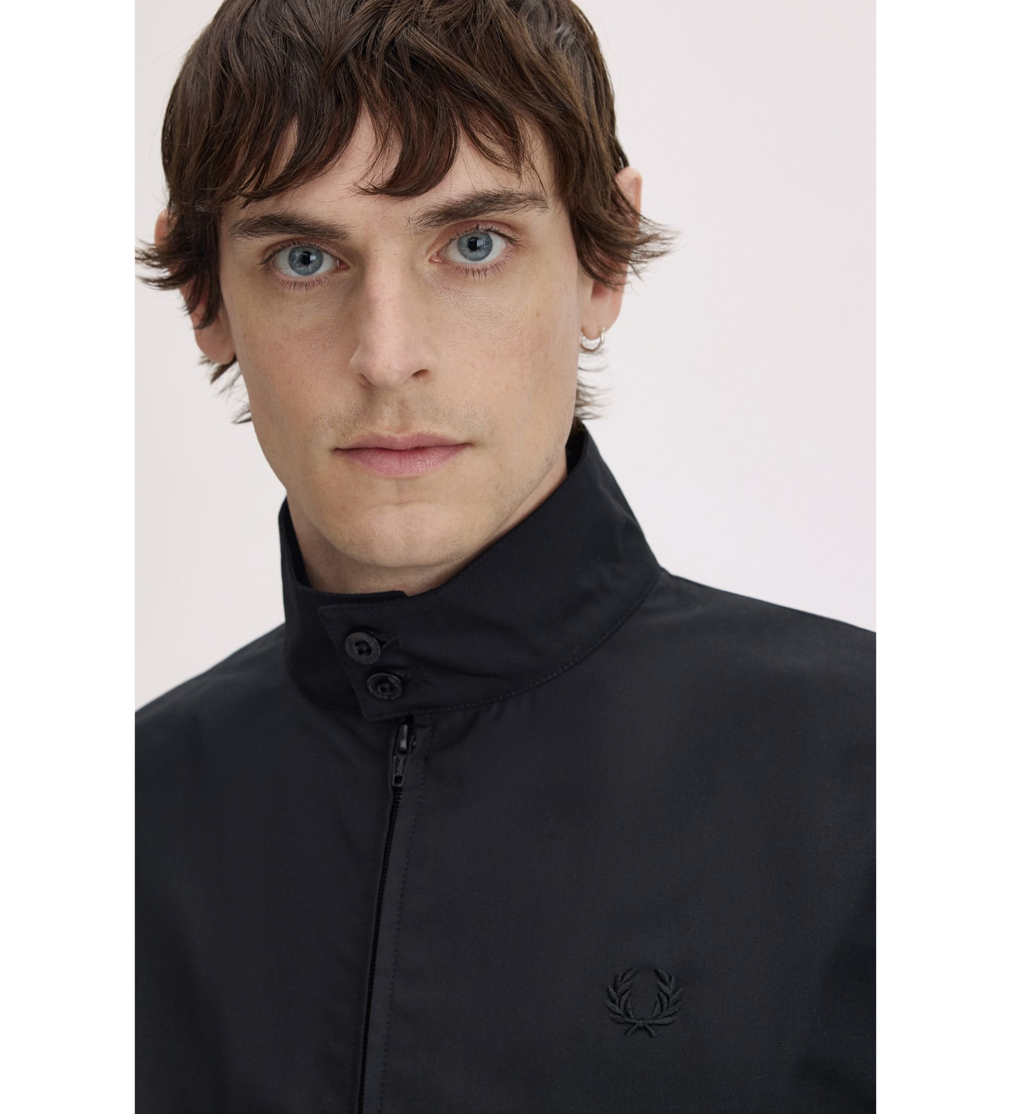Fred Perry Casaco Harrington preto Fred Perry Casaco Harrington preto