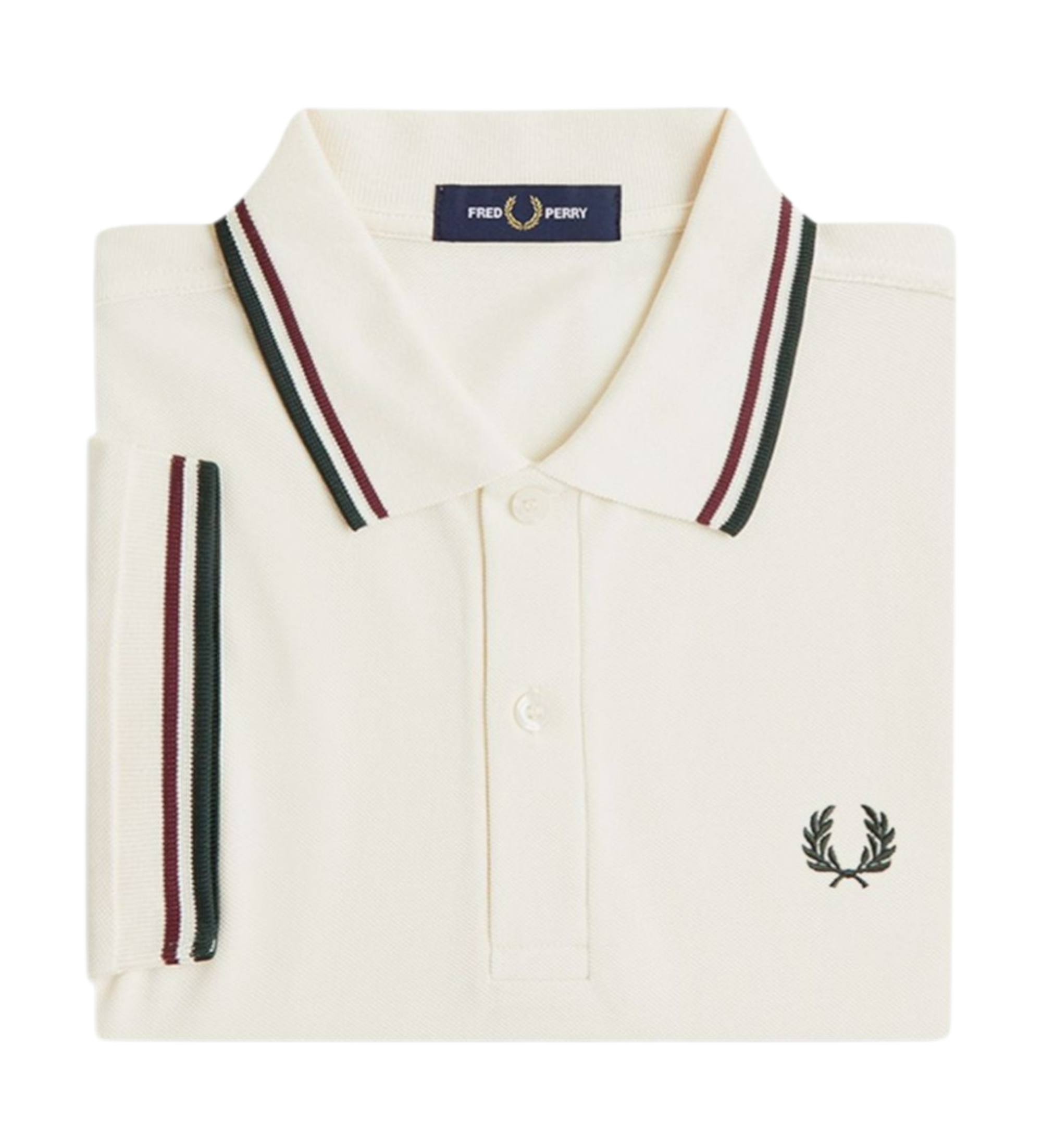Fred Perry Polo Twin Tipped beige
