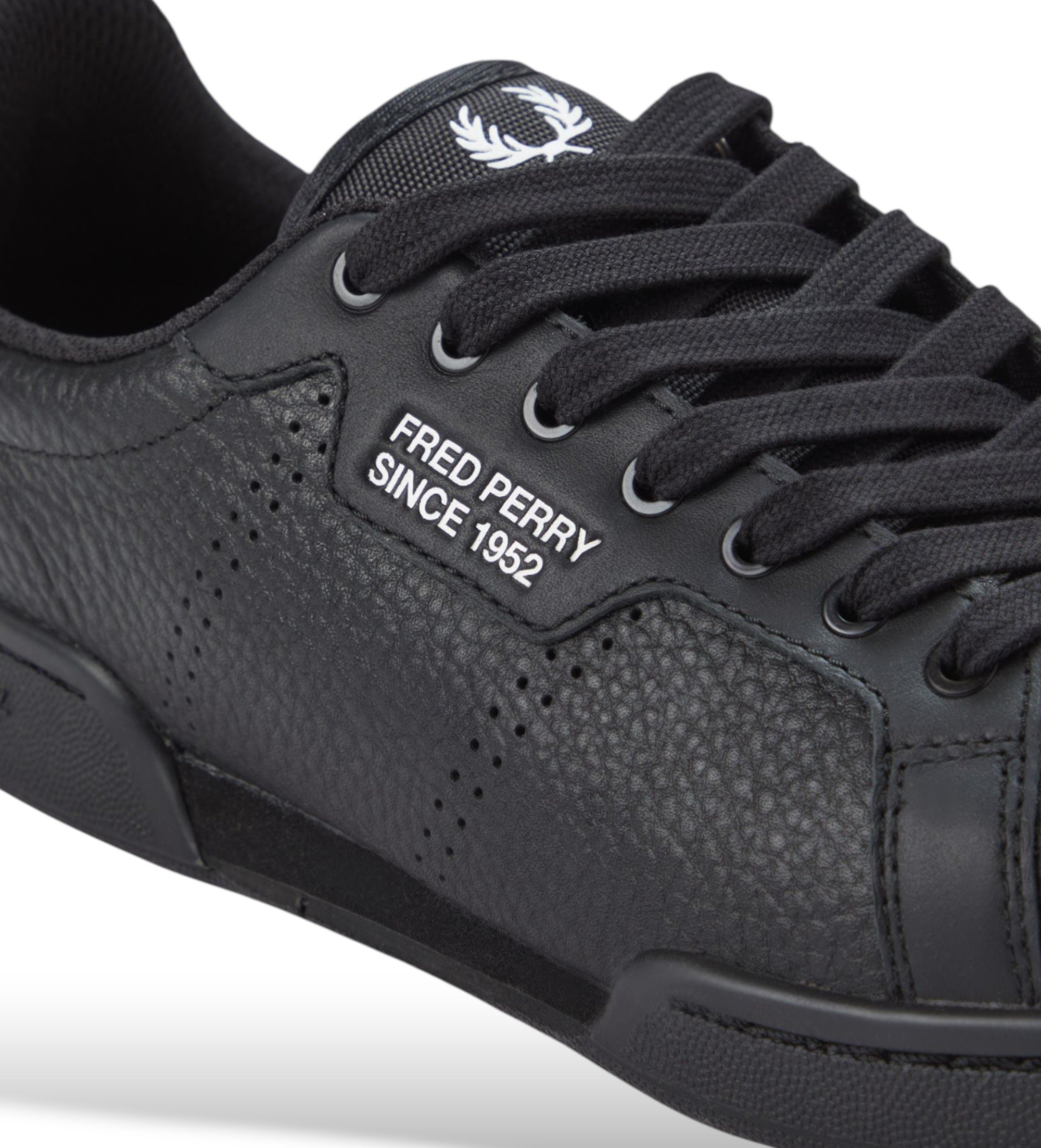 Fred Perry Leather Sneakers B722 black Esdemarca Store fashion