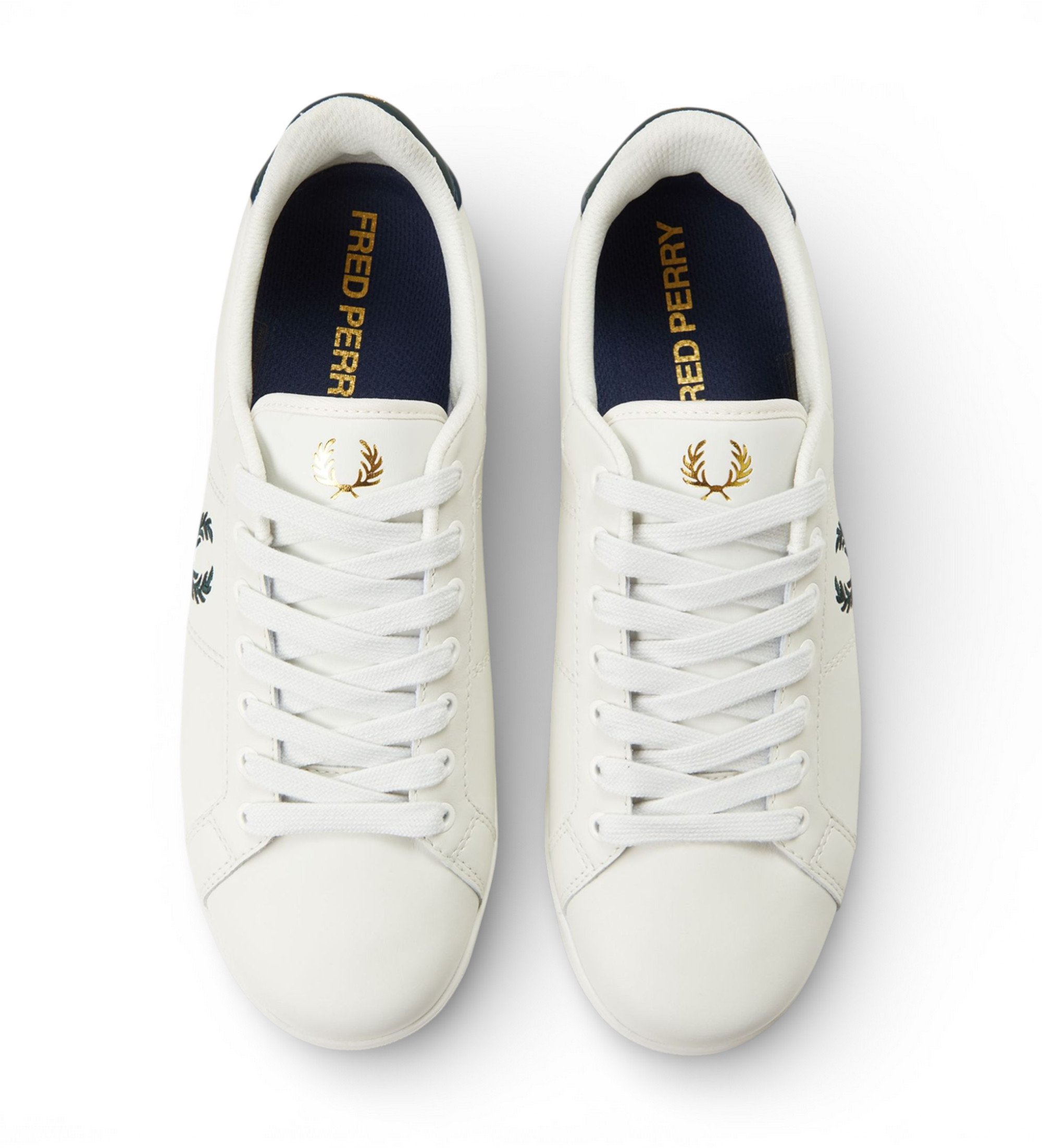 Fred Perry Zapatillas de Piel B722 blanco - Tienda Esdemarca calzado ...